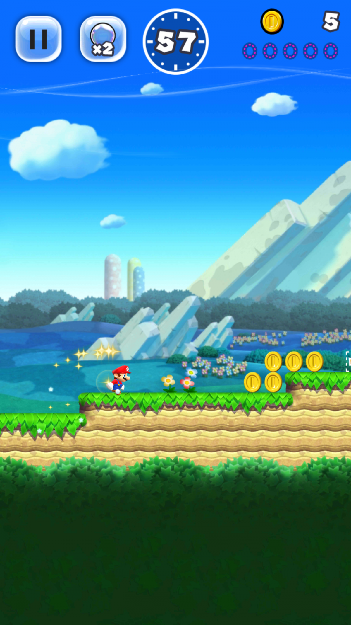 Mario Run Background