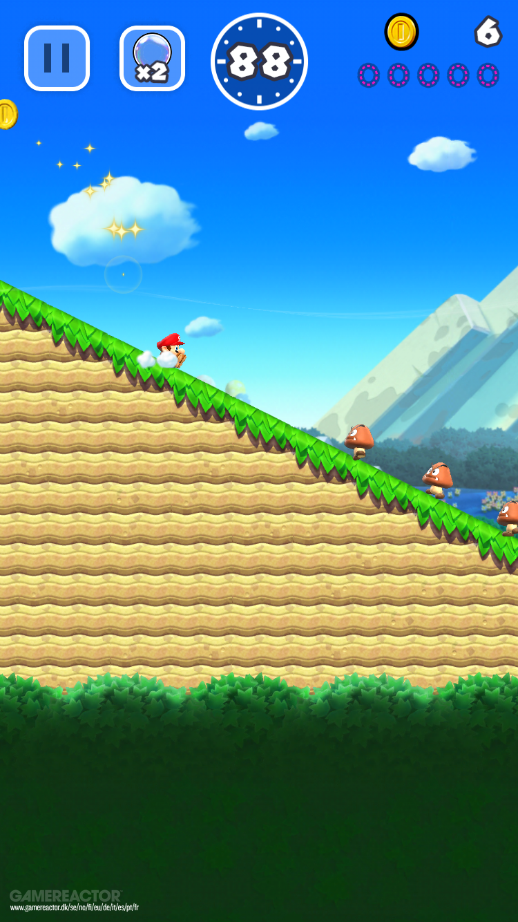 Mario Run Background