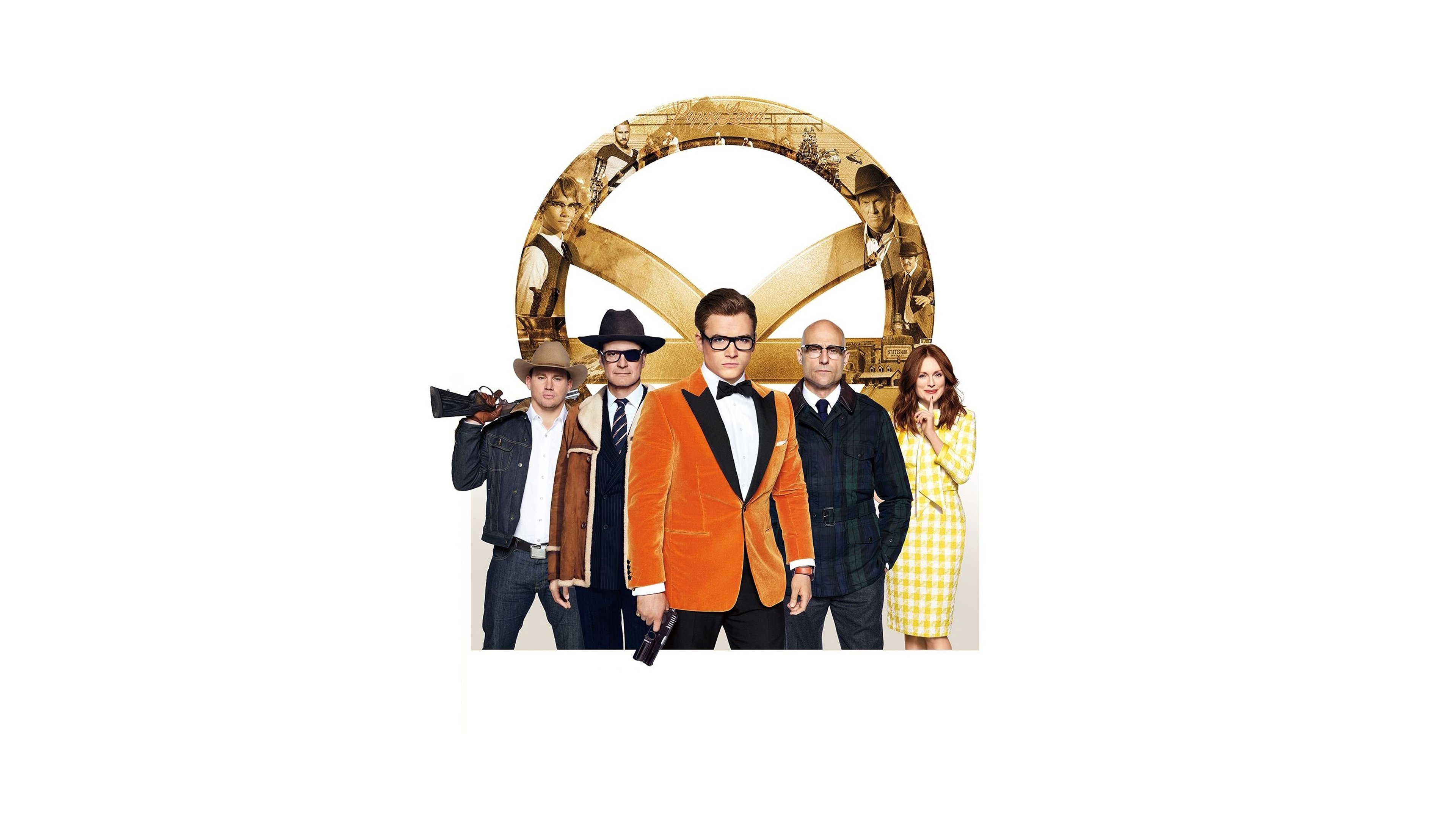 Mark Strong As Merlin Kingsman The Golden Circle Wallpapers