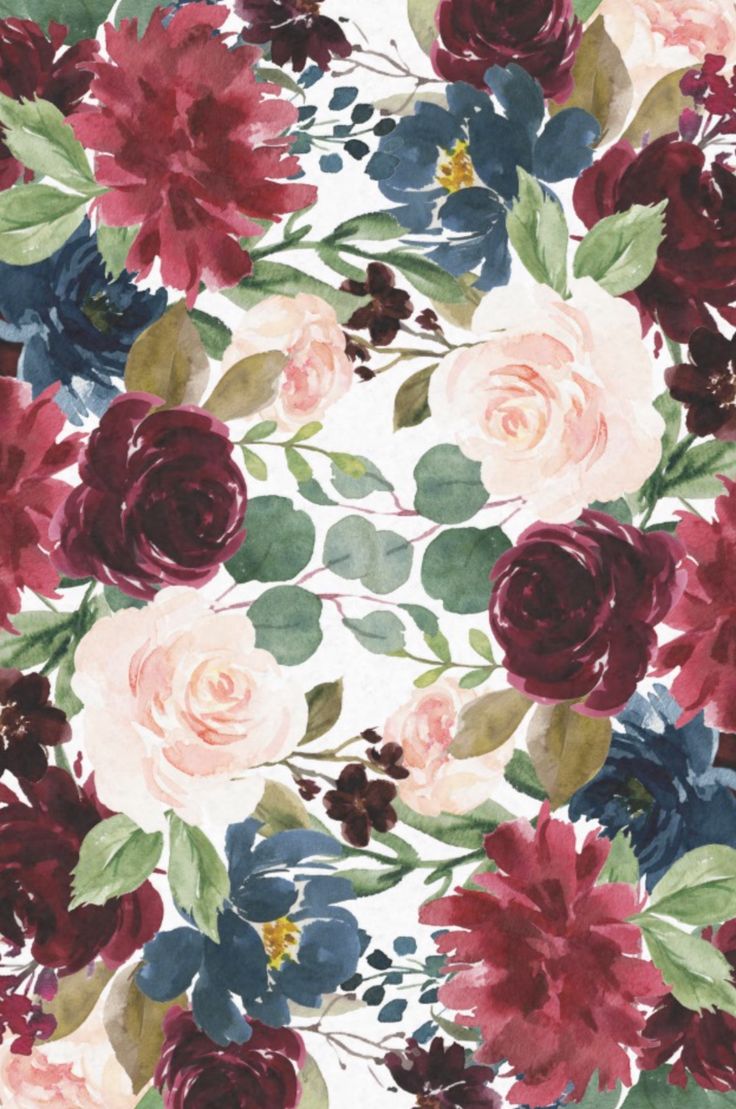 Maroon Flowers Wallpapers