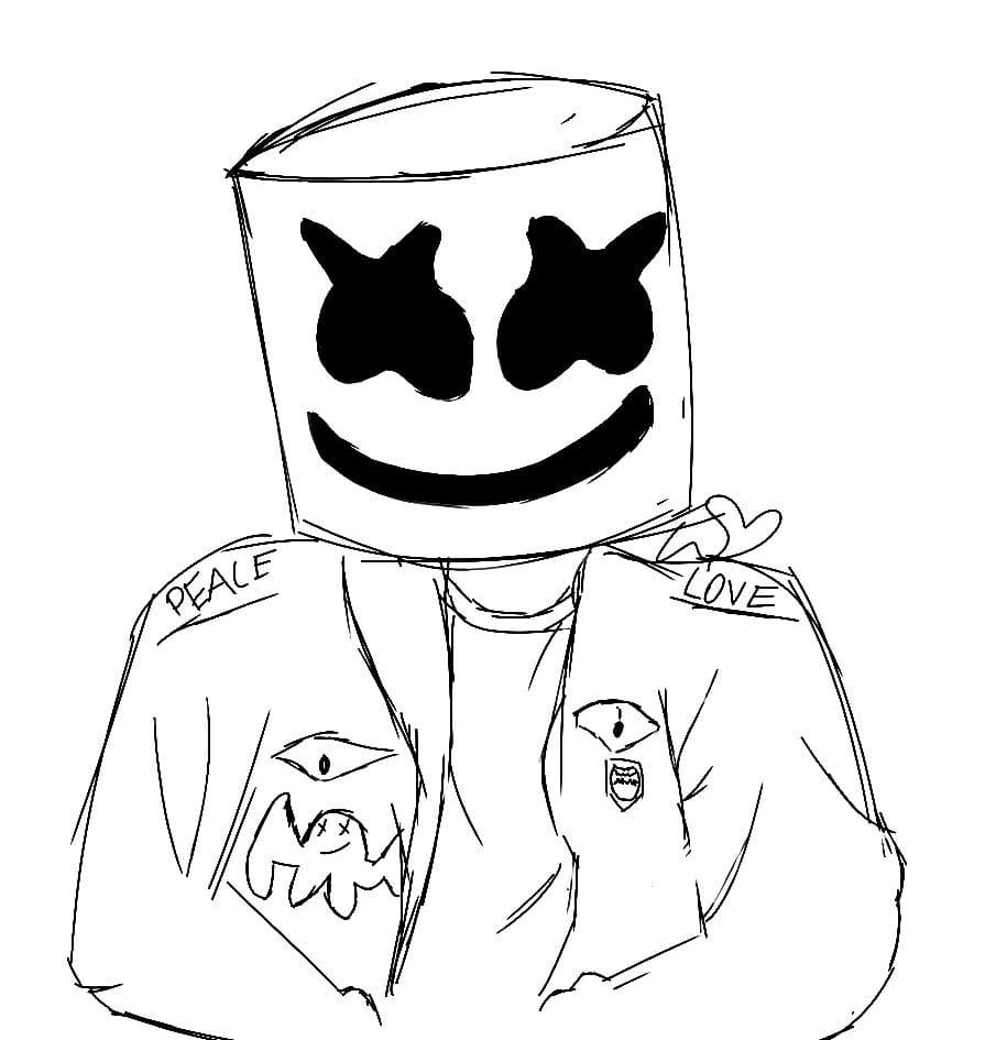 Marshmello Fortnite Clipart Wallpapers