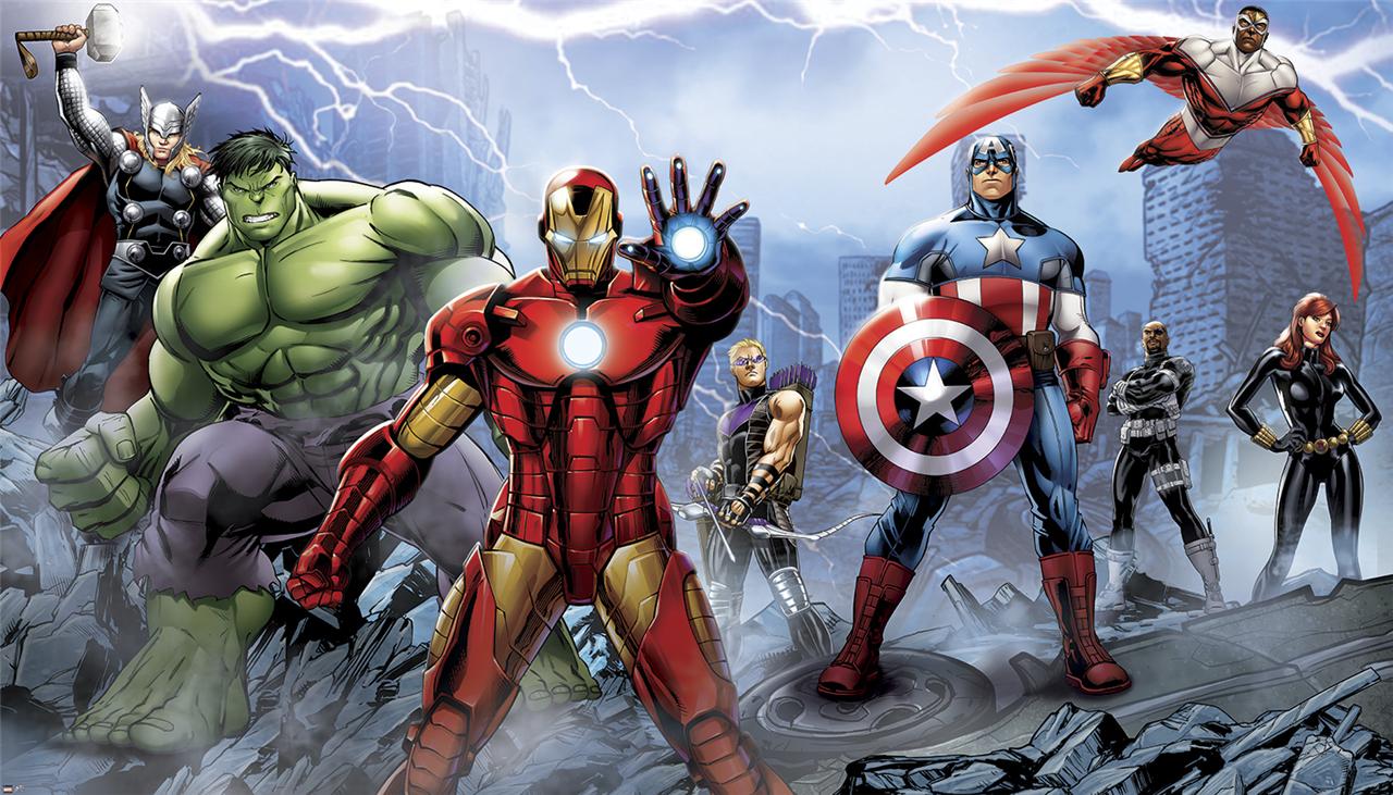 Marvel'S Avengers Assemble Comic Wallpapers