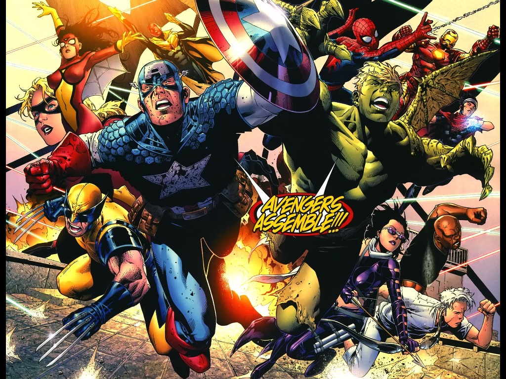 Marvel'S Avengers Assemble Comic Wallpapers