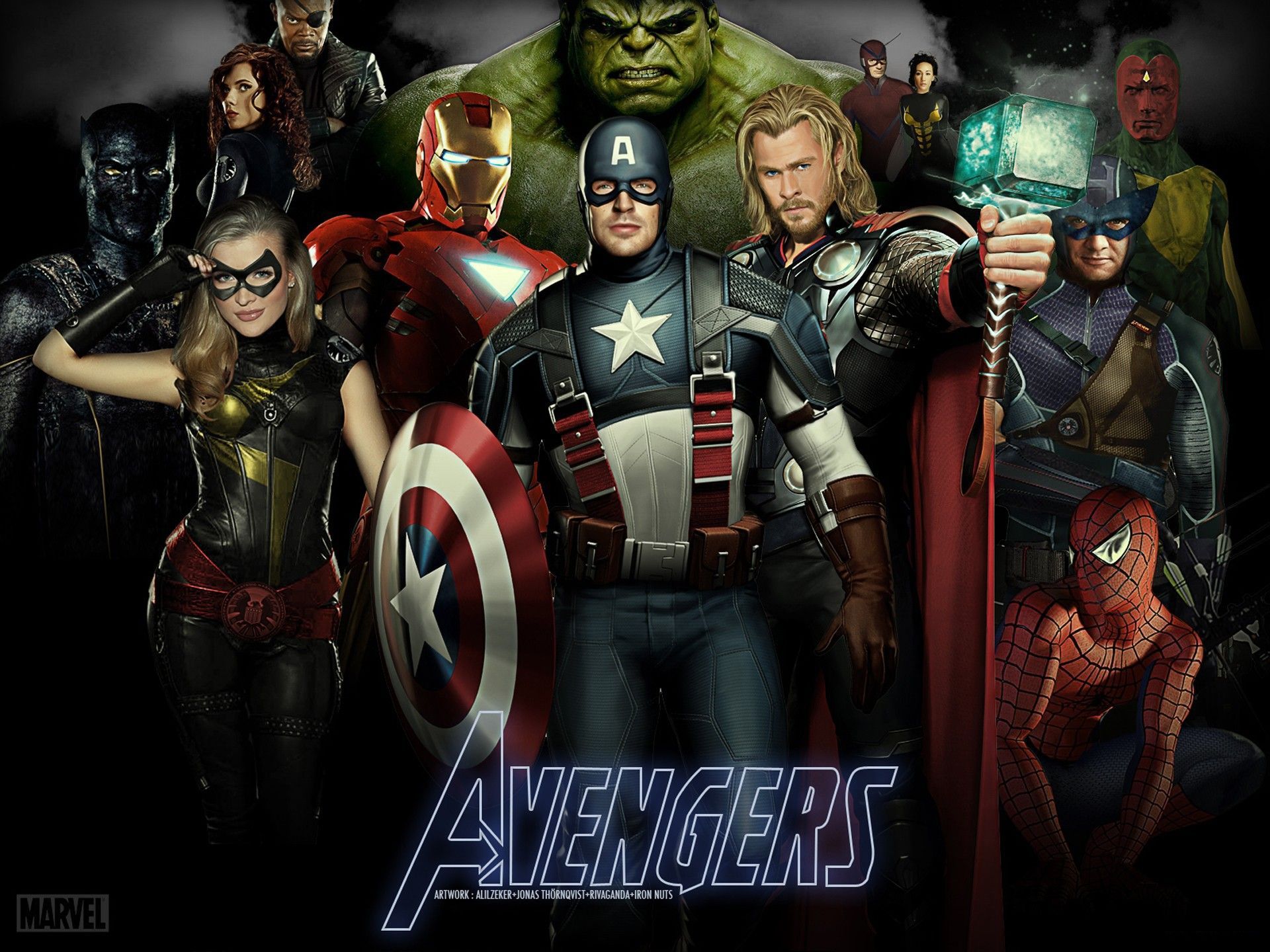 Marvel'S Avengers Assemble Comic Wallpapers