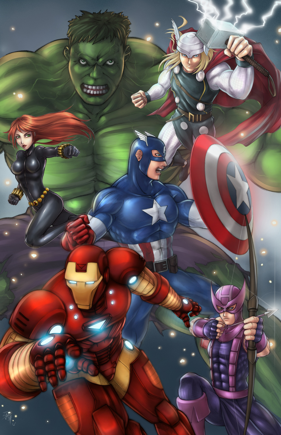 Marvel'S Avengers Assemble Comic Wallpapers