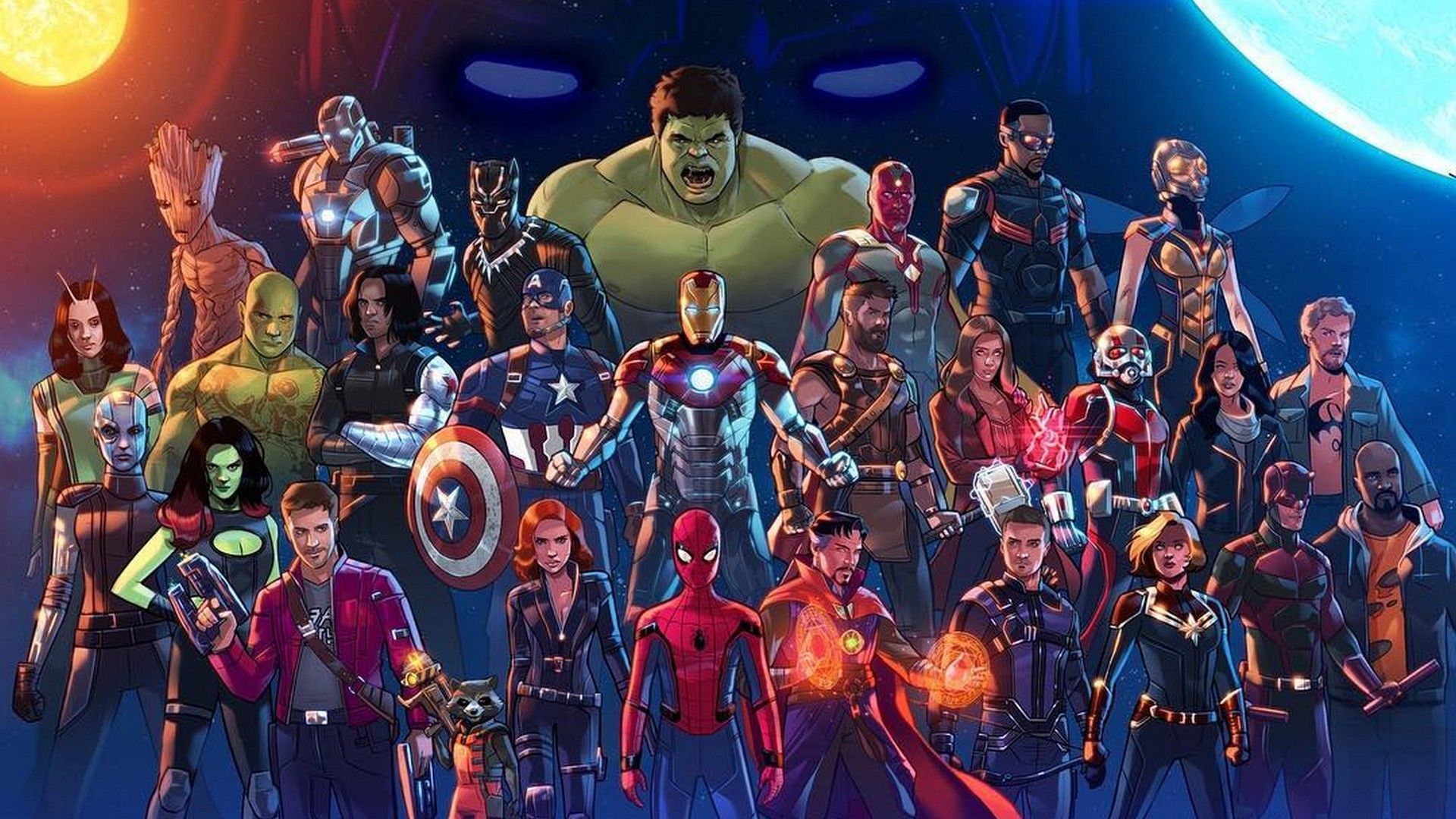 Marvel's Avengers Background 2021 Wallpapers