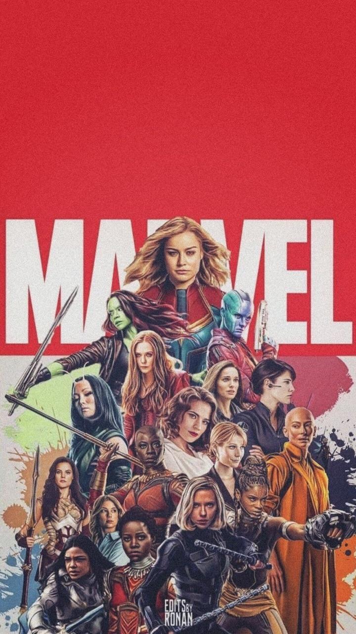 Marvel's Avengers Female Characters Wallpapers