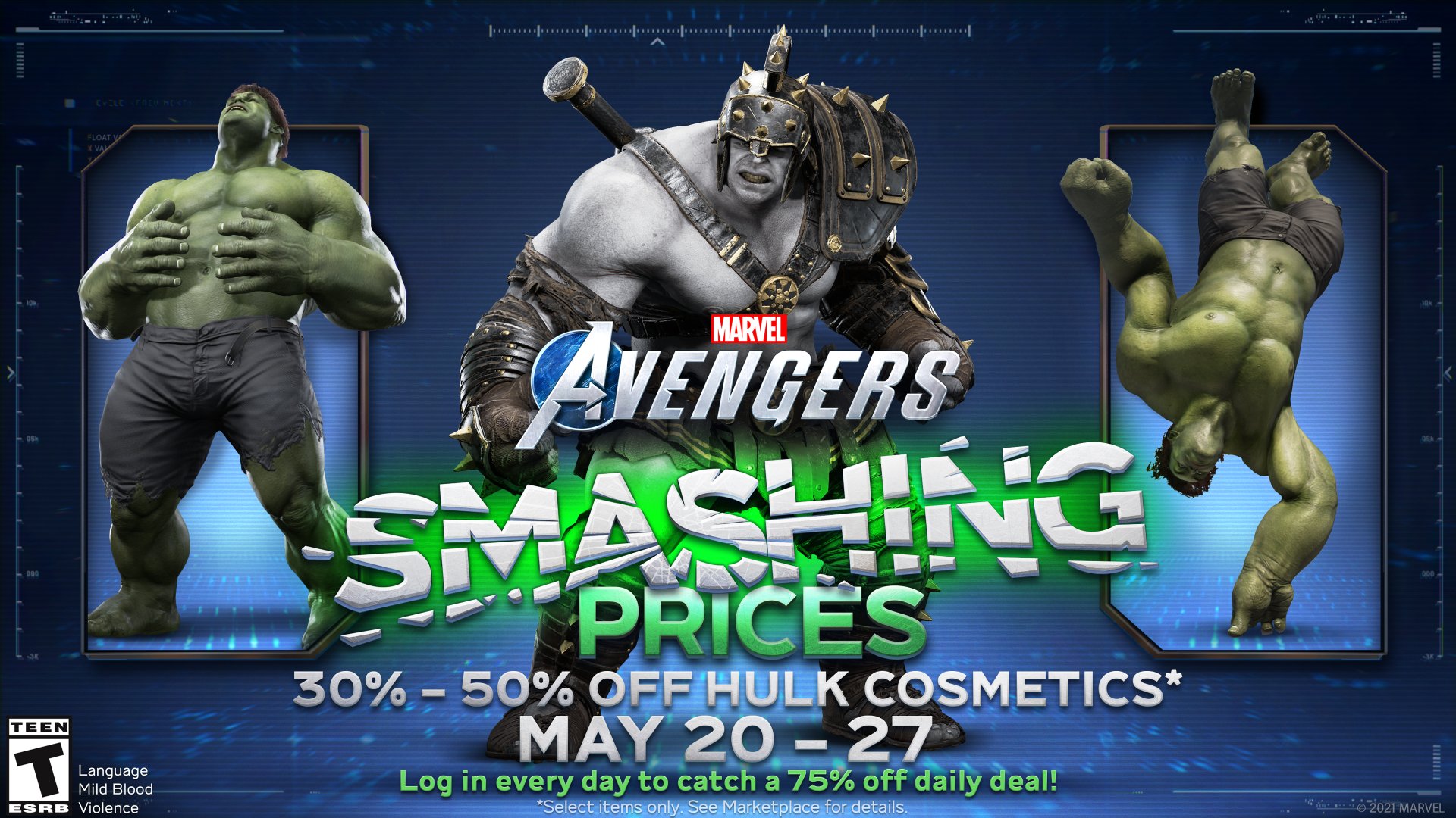 Marvel's Avengers Hulk Gaming Wallpapers