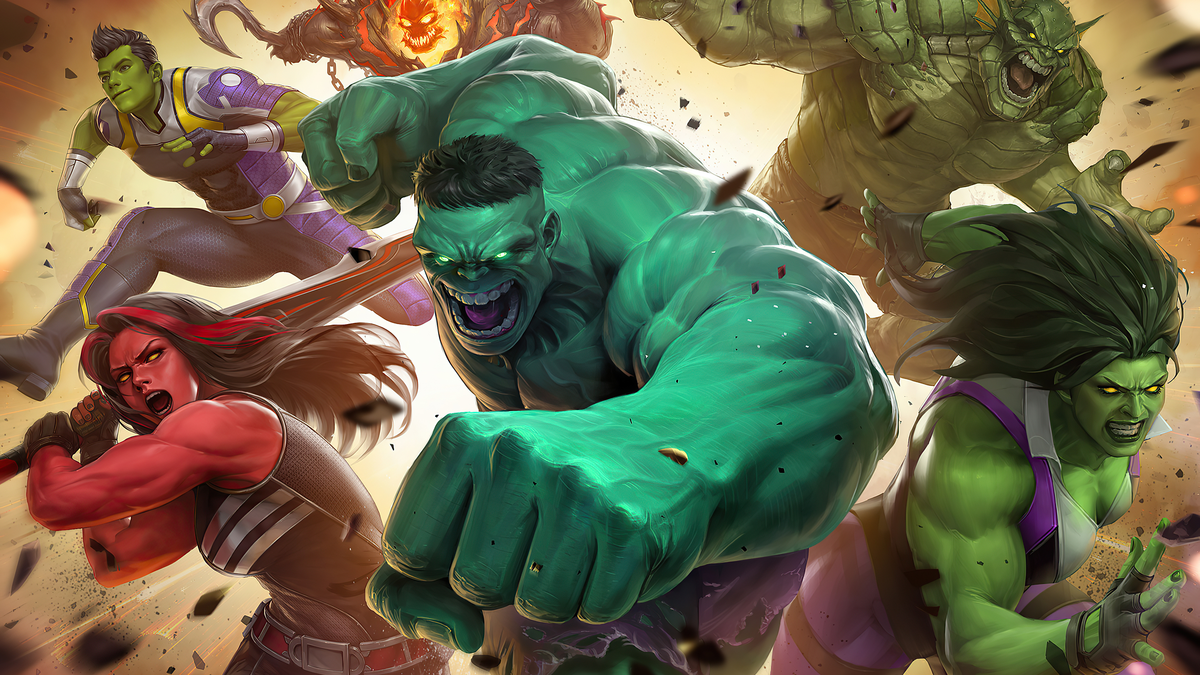 Marvel's Avengers Hulk Gaming Wallpapers