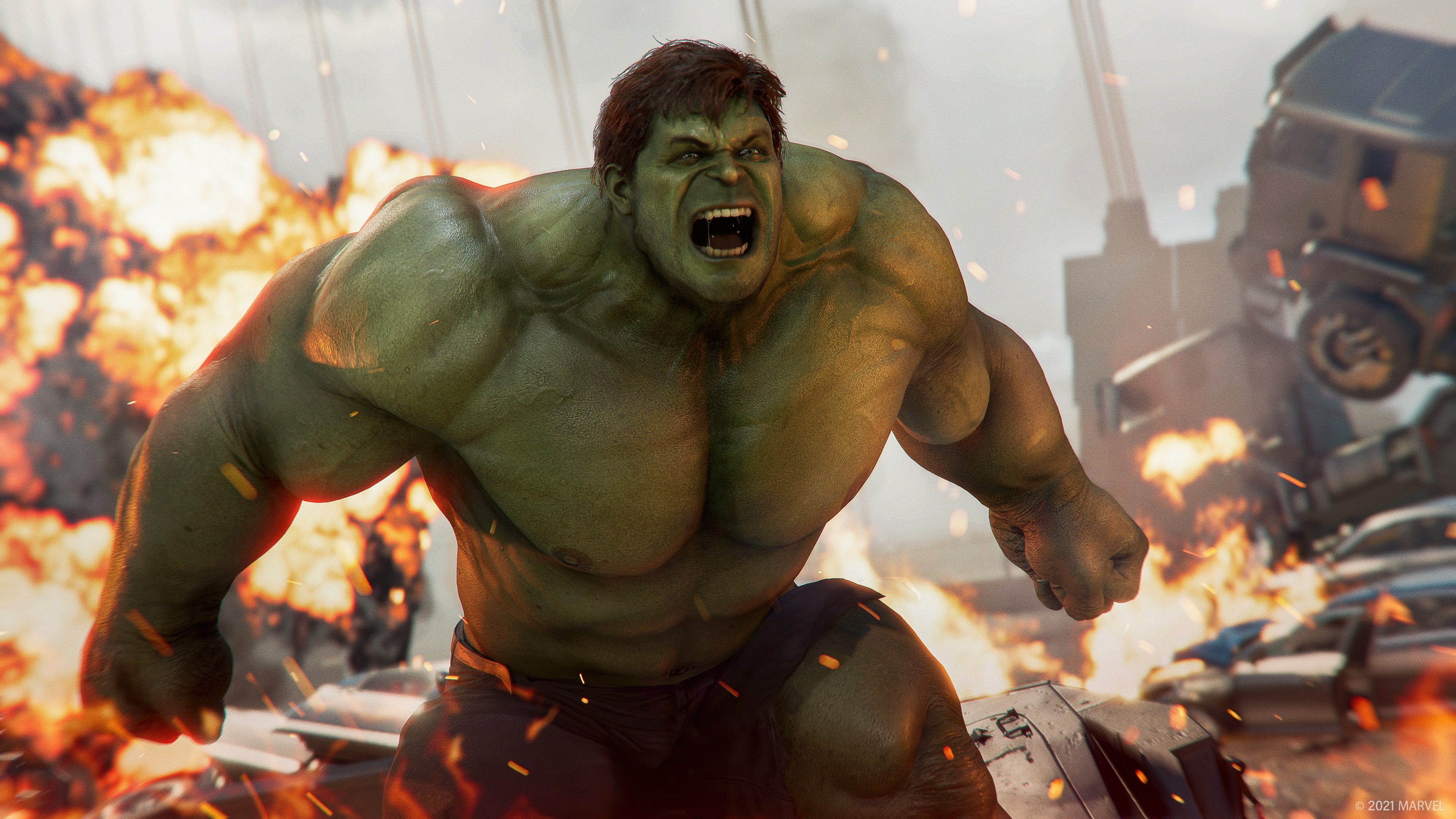 Marvel's Avengers Hulk Gaming Wallpapers