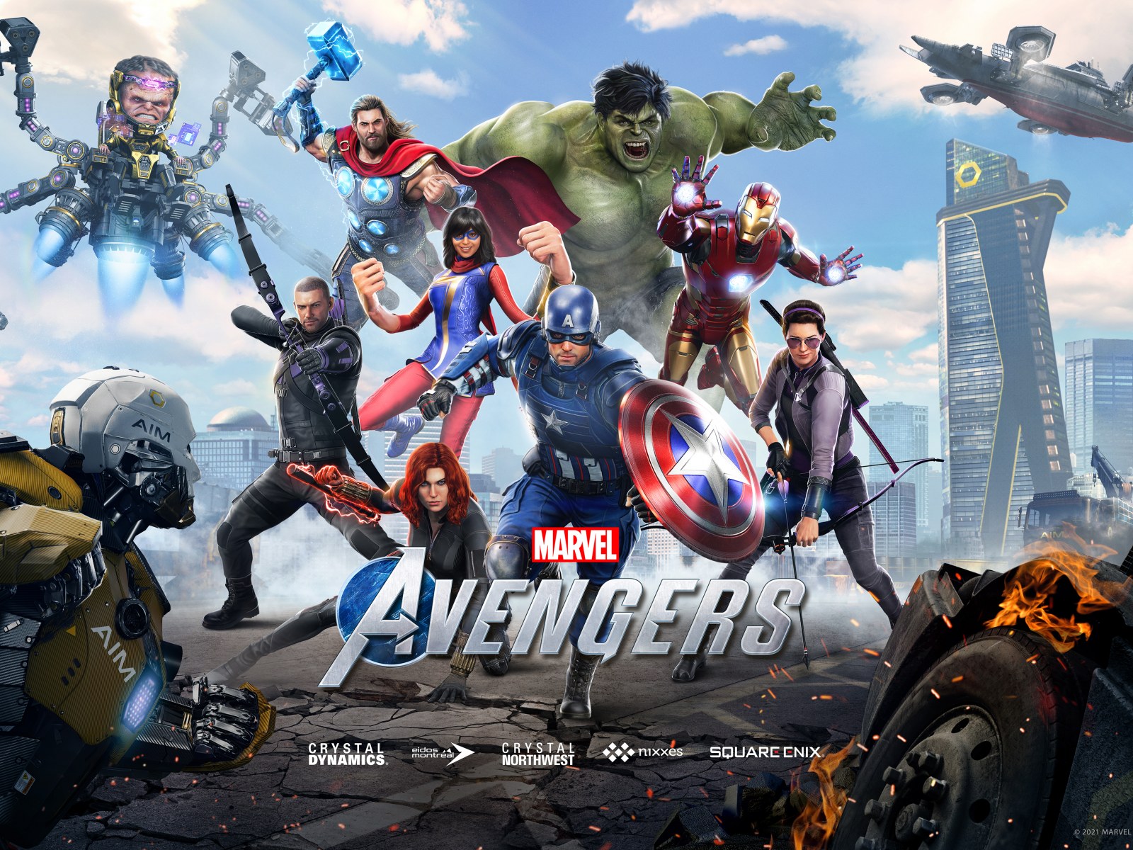 Marvel's Avengers Hulk Gaming Wallpapers