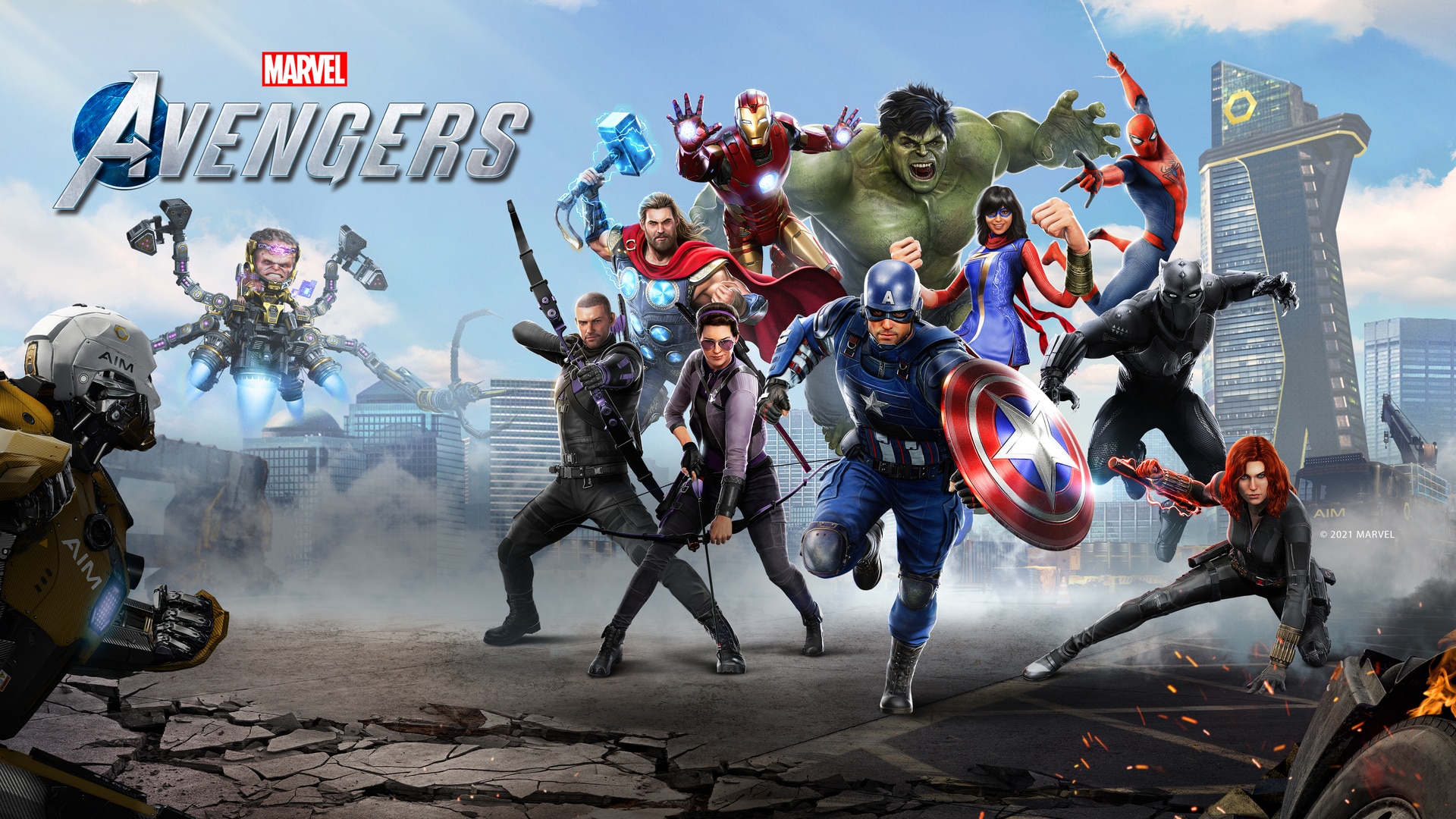 Marvel's Avengers Re Assemble Fight Wallpapers