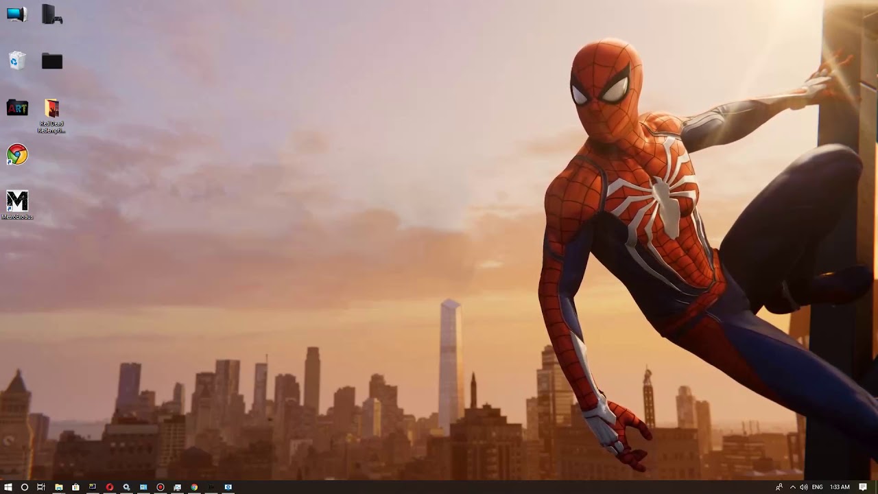 Marvel's Spider-Man 2 HD Game Logo Wallpapers