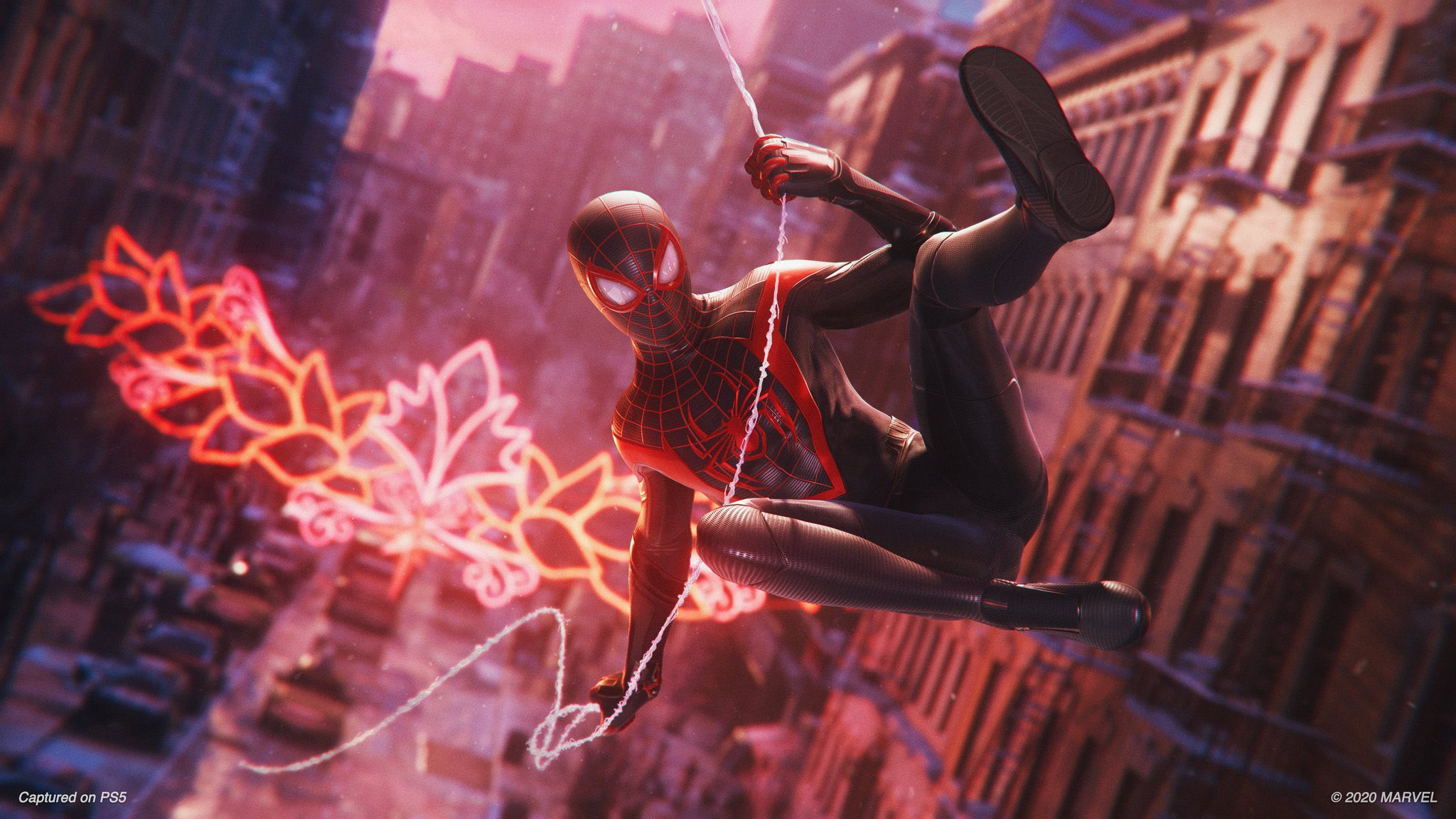 Marvel's Spider-Man Miles Morales Logo Wallpapers