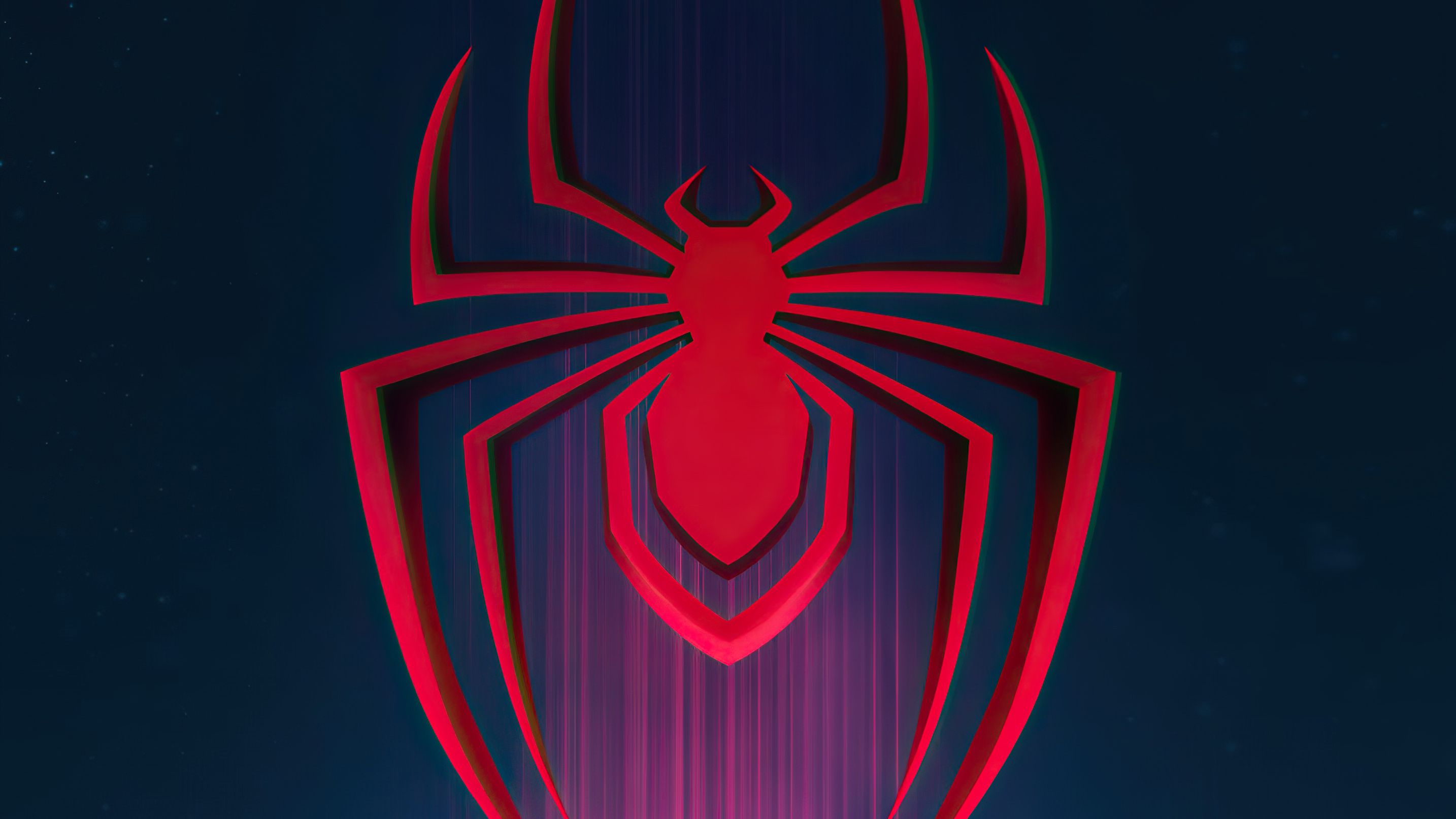 Marvel's Spider-Man Miles Morales Logo Wallpapers