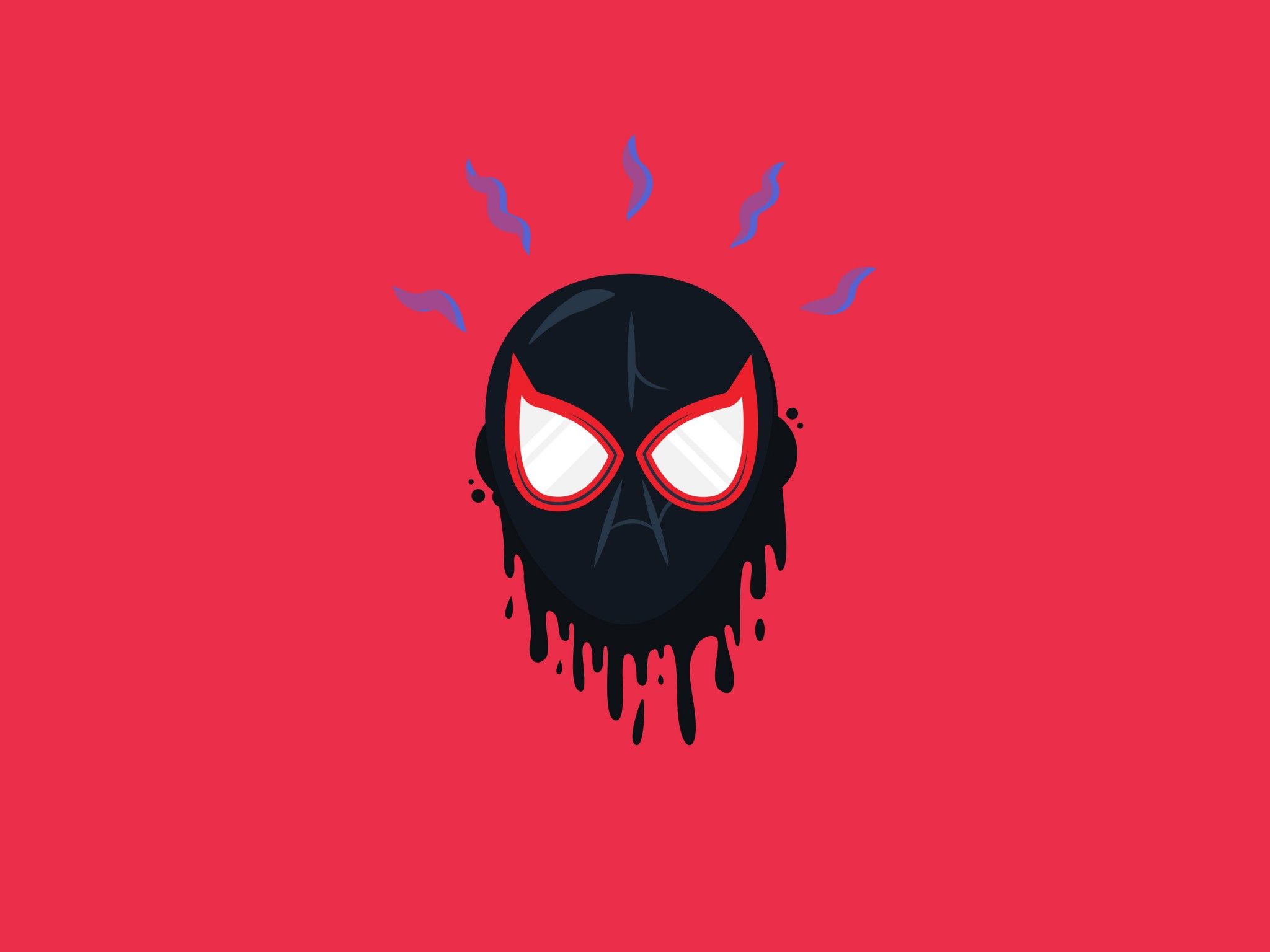 Marvel's Spider-Man Miles Morales Logo Wallpapers