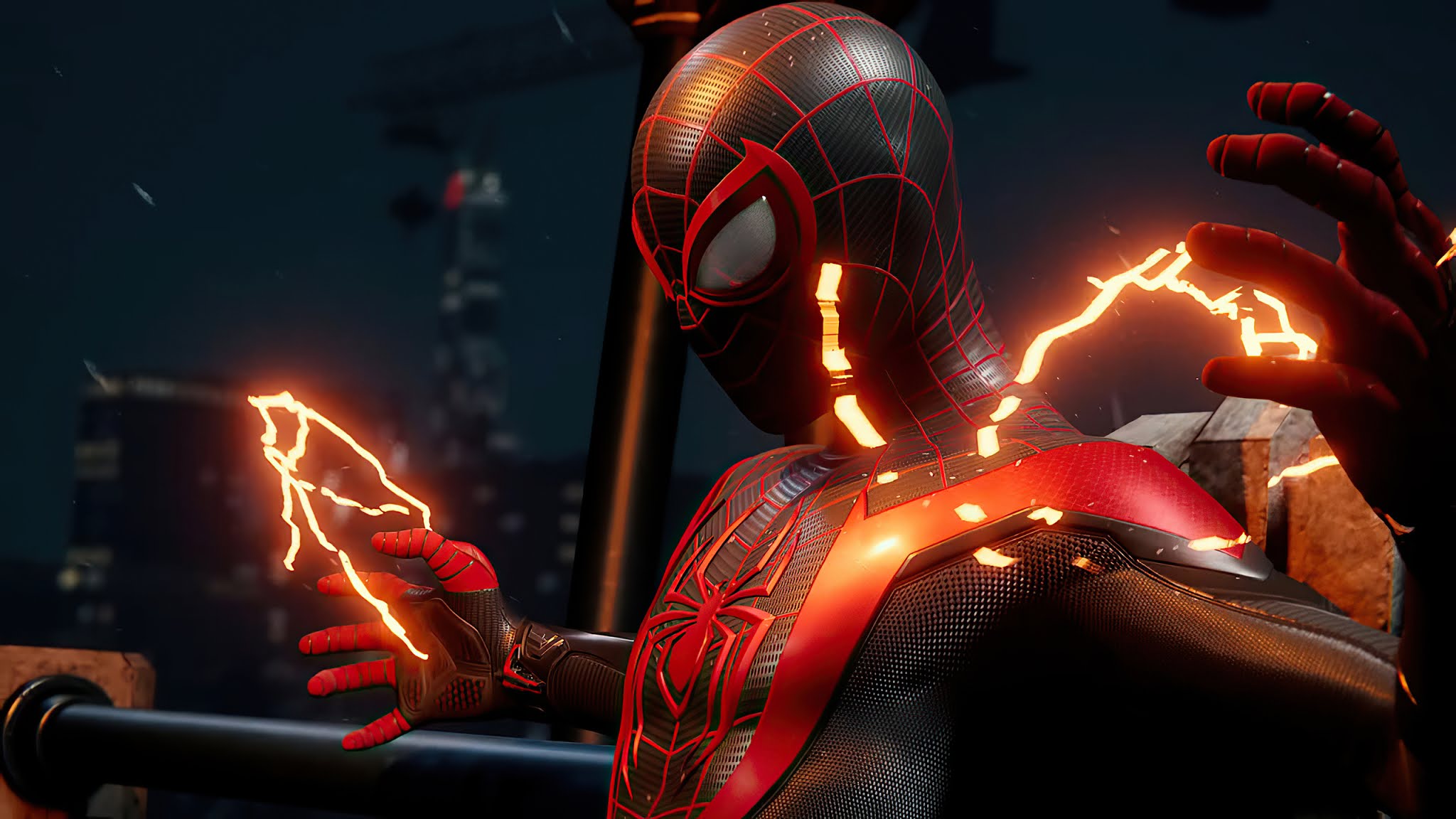 Marvel's Spider-Man Miles Morales Logo Wallpapers