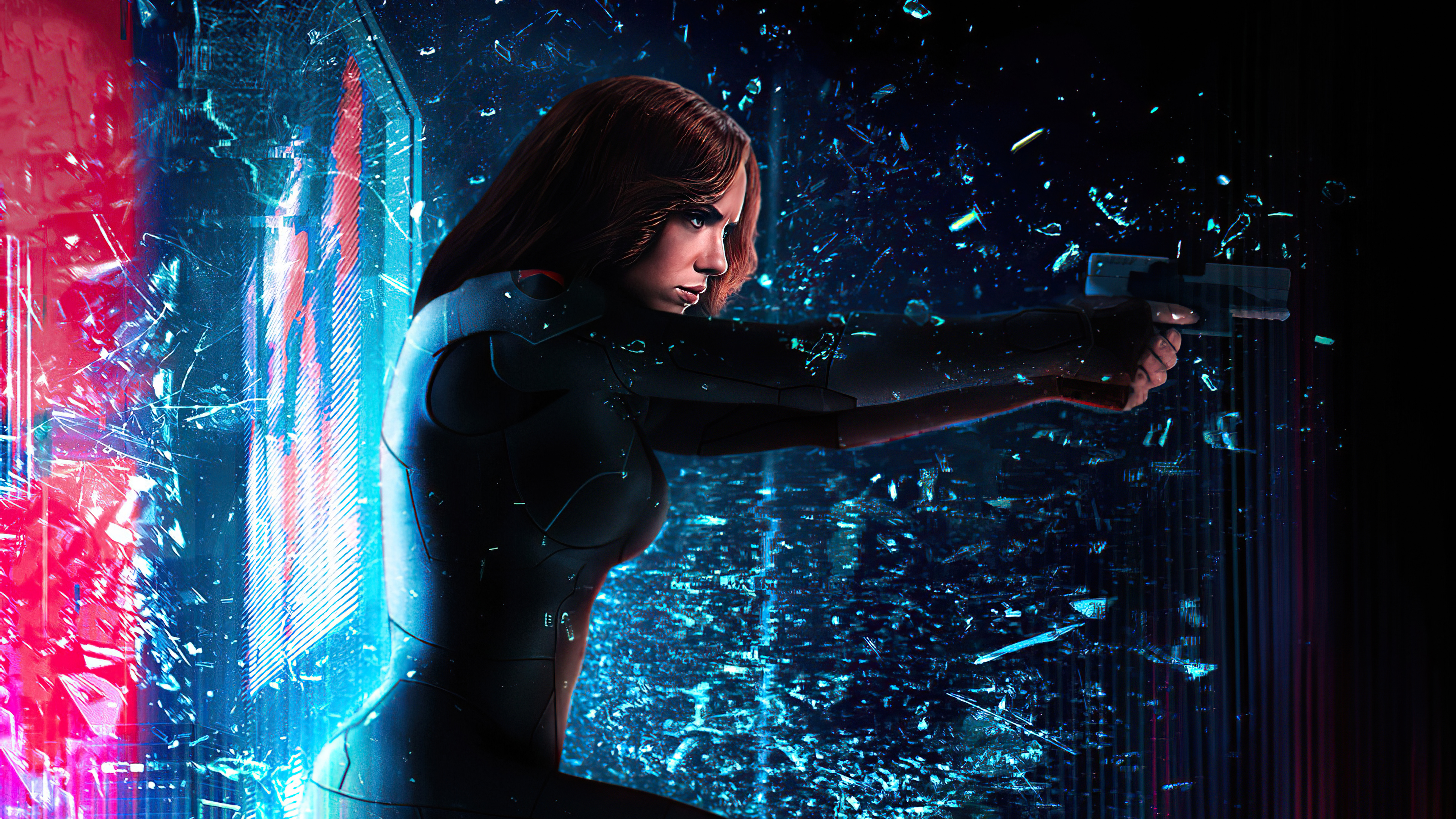 Marvel 4K Black Widow Wallpapers