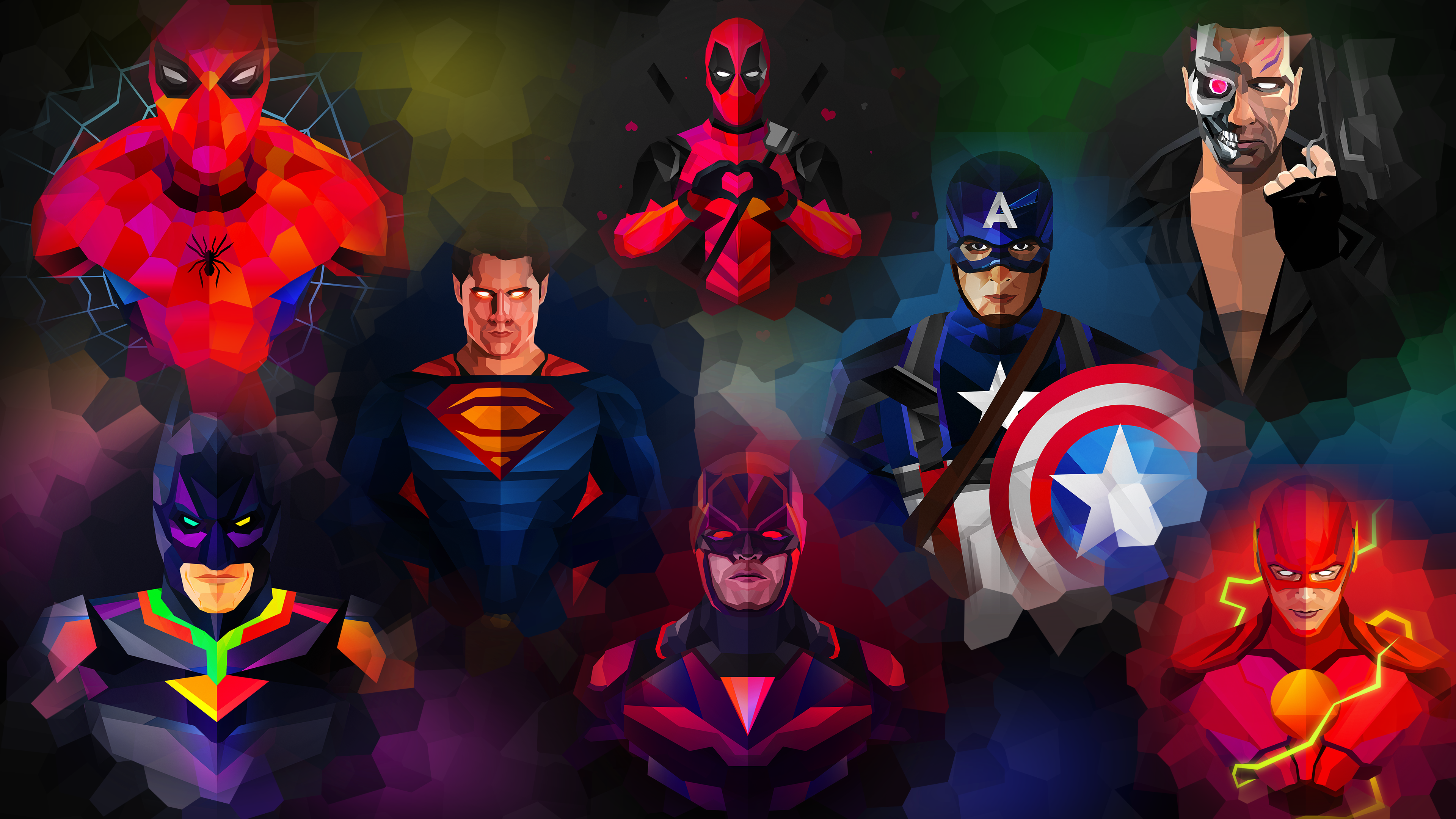 Marvel Abstracts Wallpapers