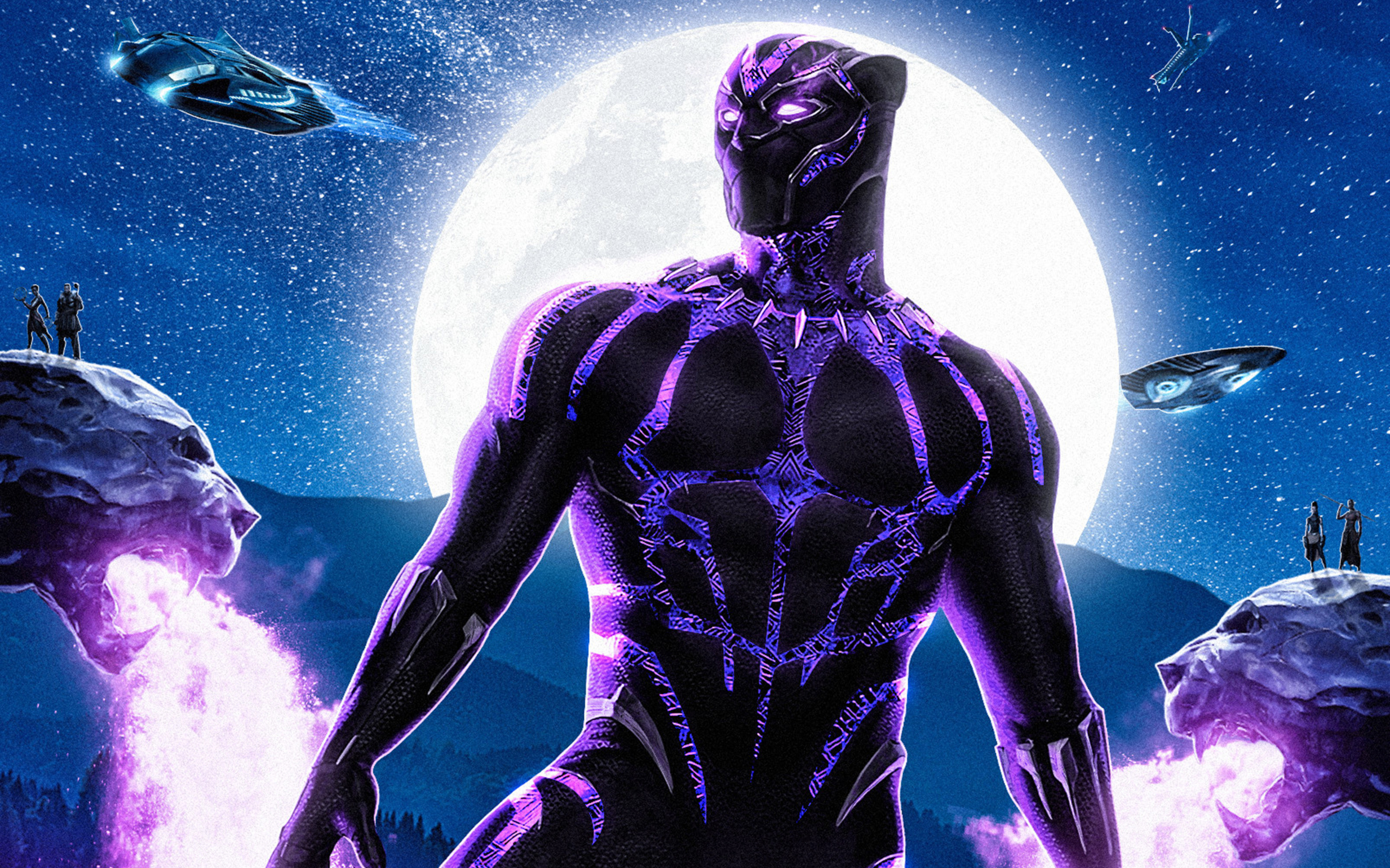 Marvel Black Panther Artwork 2018 Wallpapers