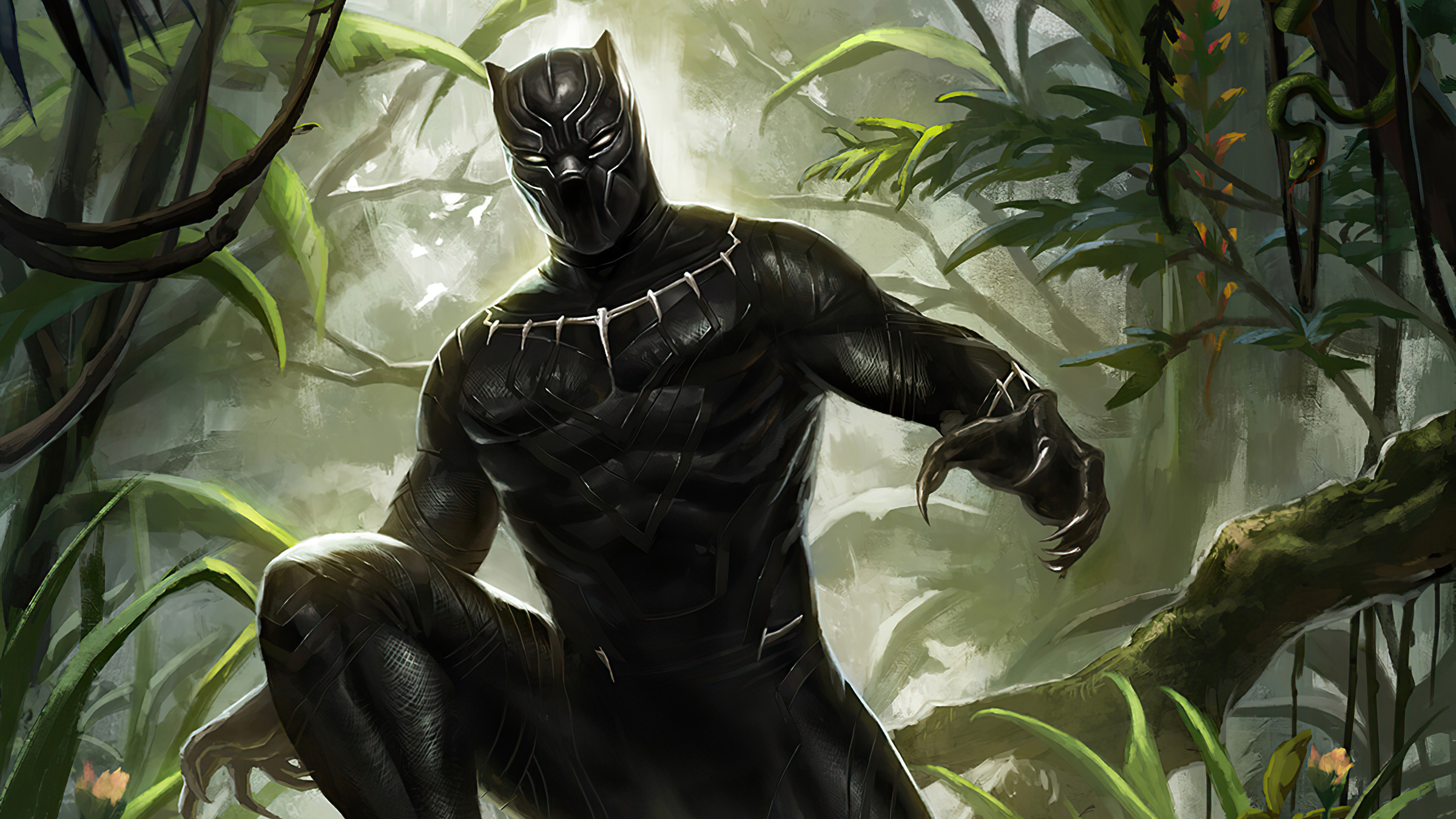 Marvel Black Panther Artwork Wallpapers