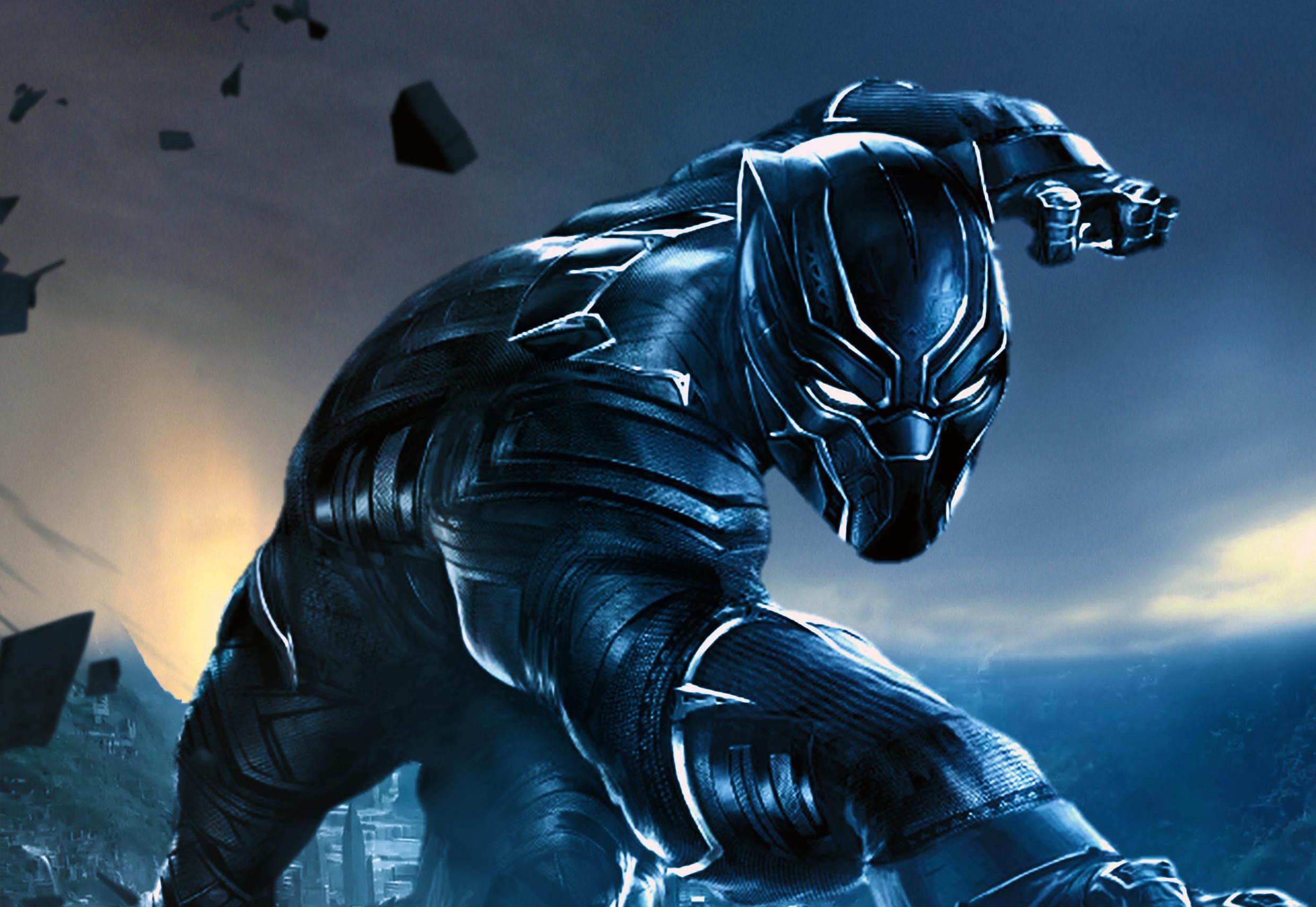 Marvel Black Panther Artwork Wallpapers