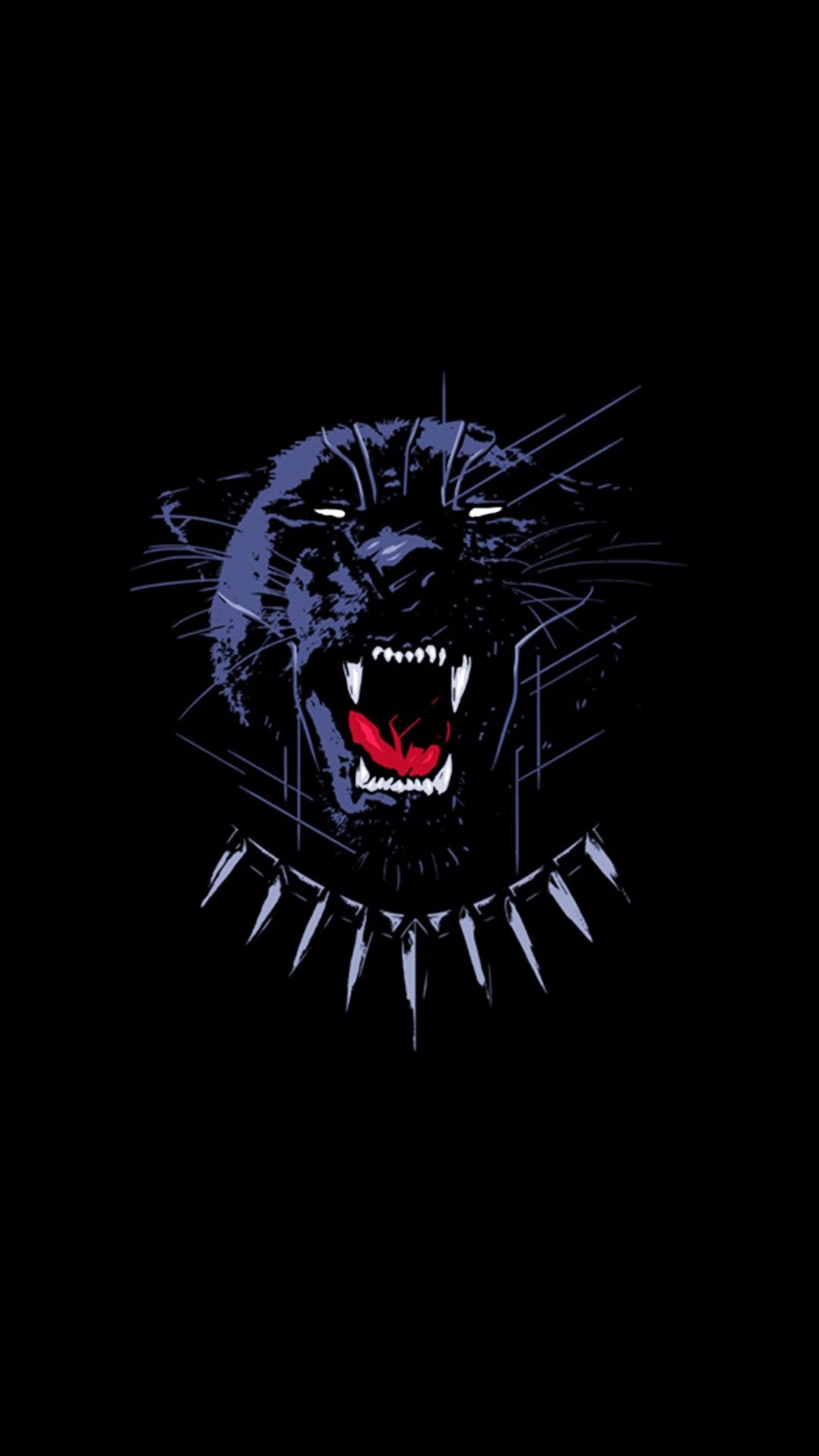 Marvel Black Panther Minimal Wallpapers