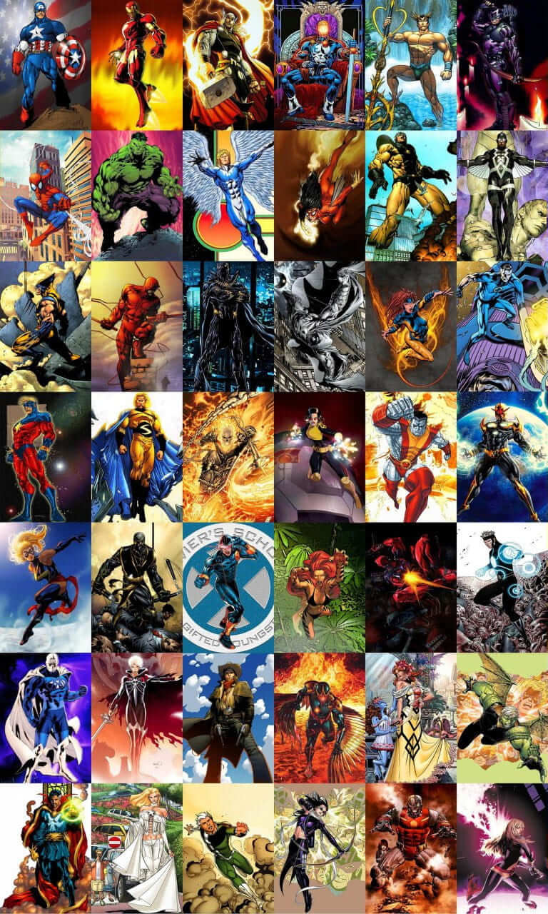 Marvel Cartoon Images Wallpapers