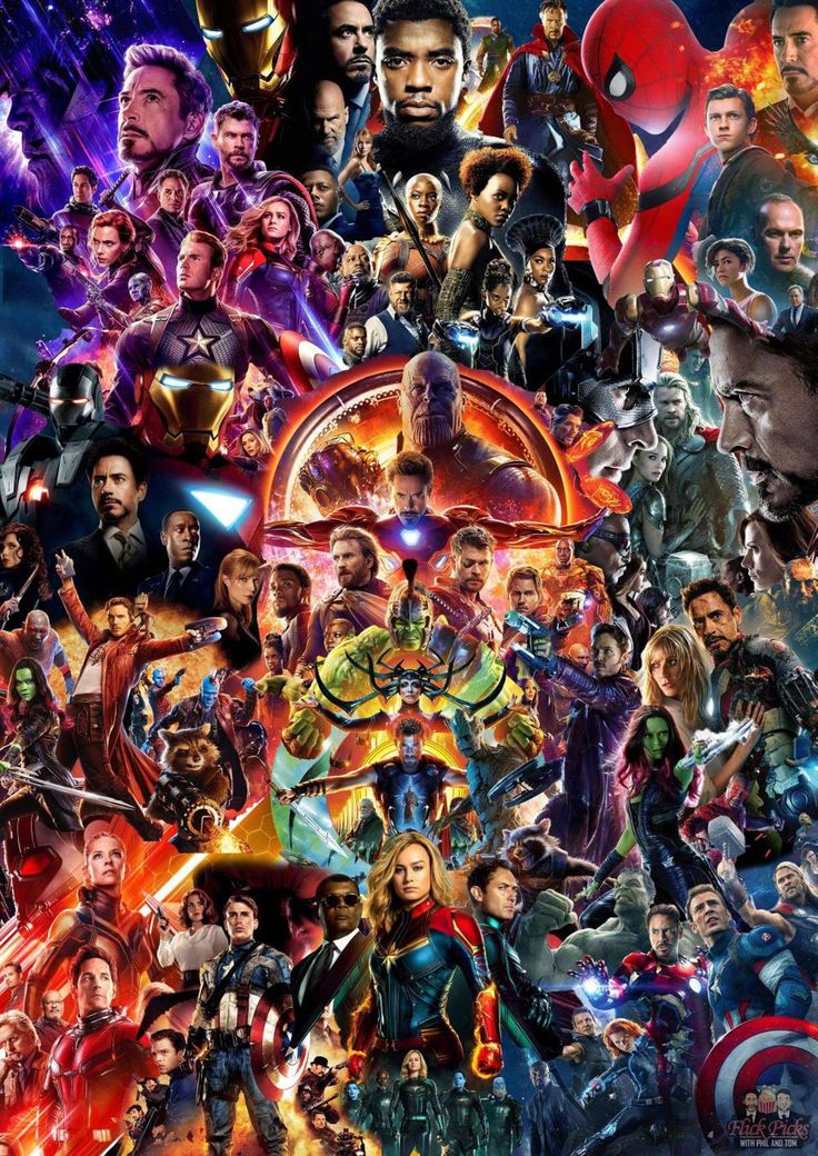 Marvel Cinematic Universe Superhero Artwork Wallpapers