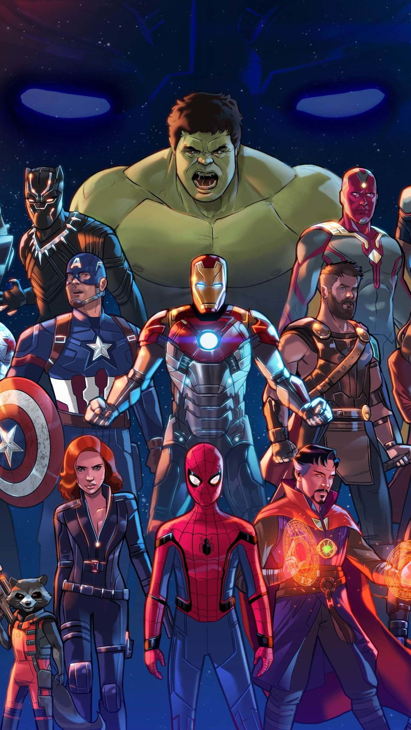 Marvel Cinematic Universe Superhero Artwork Wallpapers