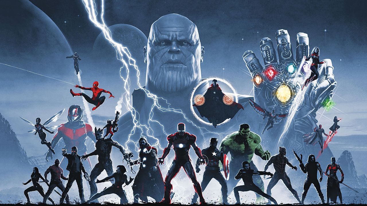 Marvel Cinematic Universe Superhero Artwork Wallpapers