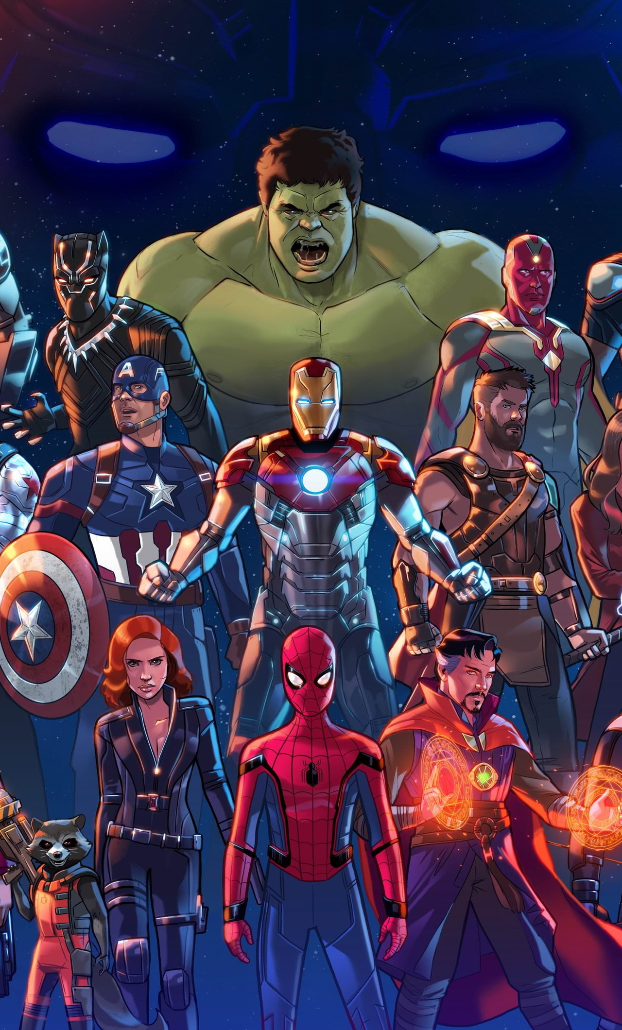 Marvel Cinematic Universe Superhero Artwork Wallpapers