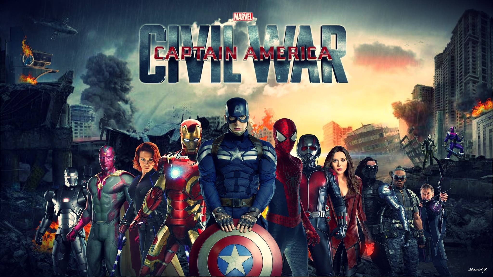 Marvel Civil War Hd Wallpapers