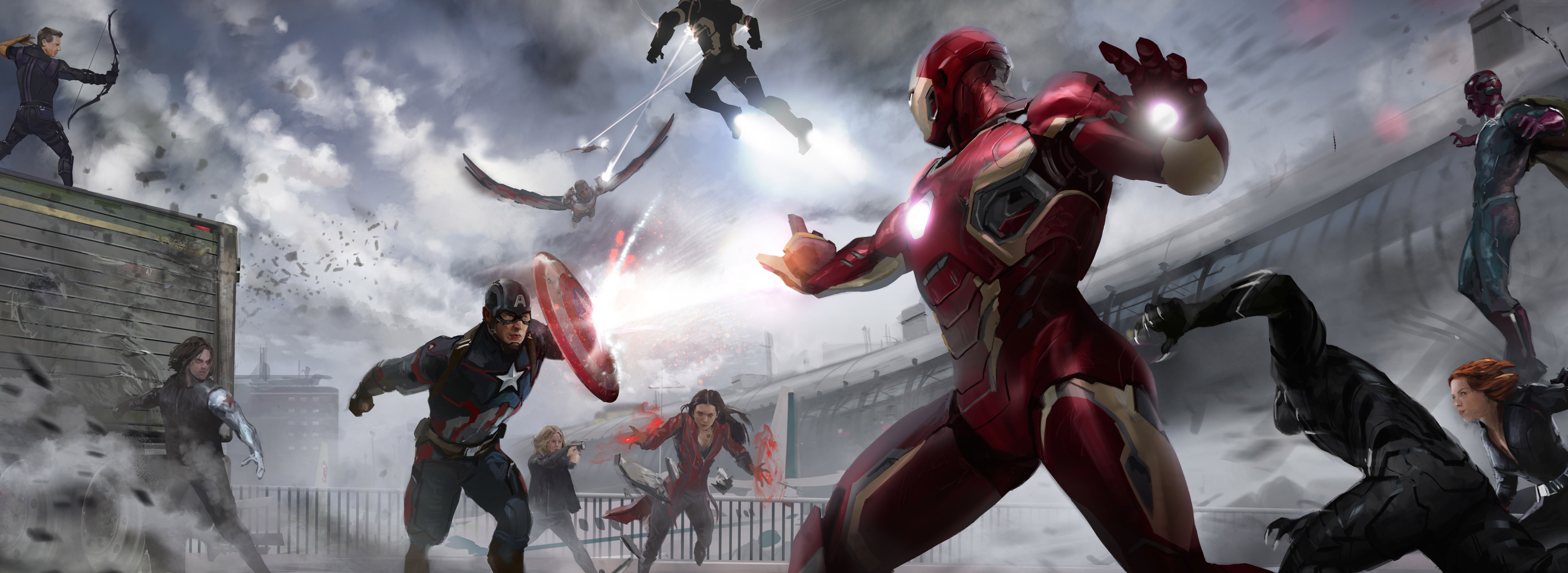 Marvel Civil War Hd Wallpapers