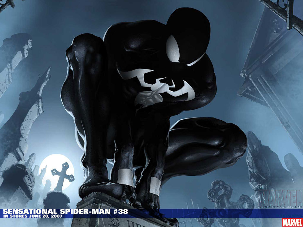 Marvel Comics Spider-Man Black Costume Wallpapers