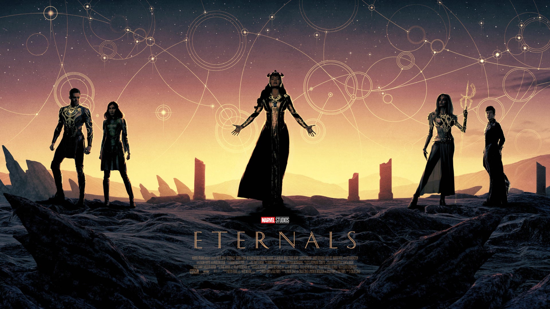 Marvel Eternals Artwork Wallpapers