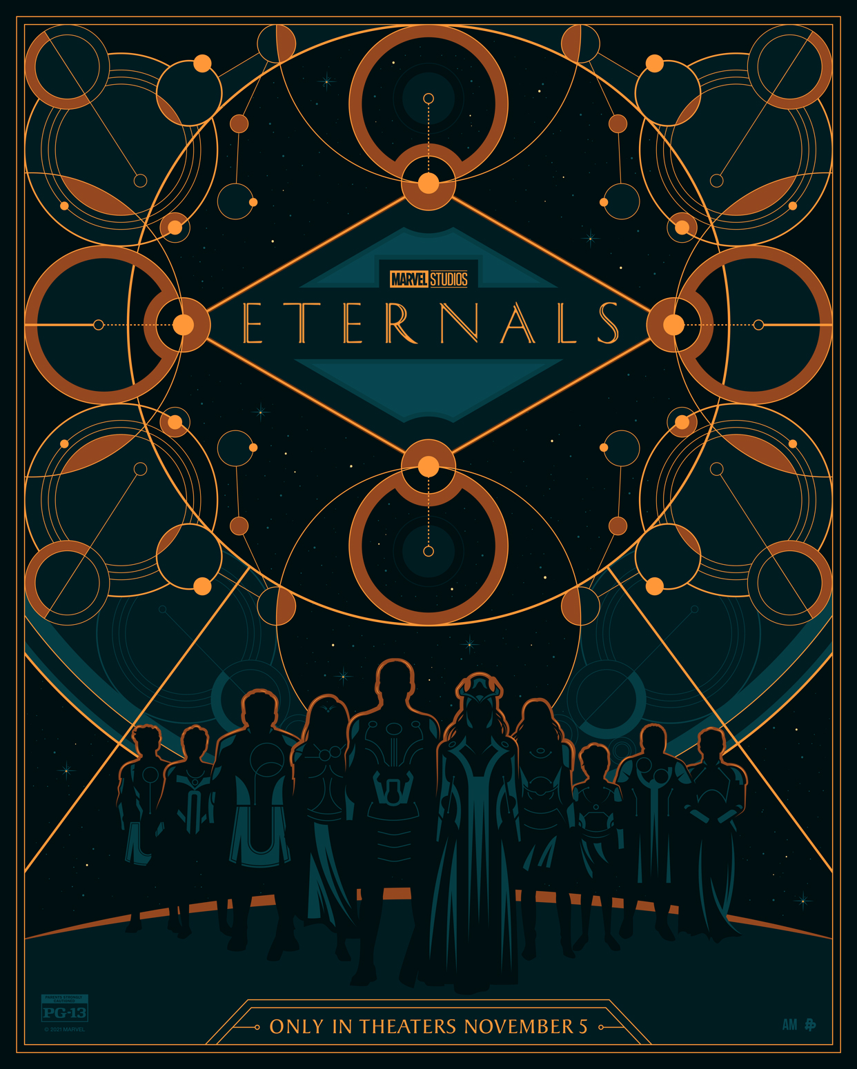 Marvel Eternals Artwork Wallpapers