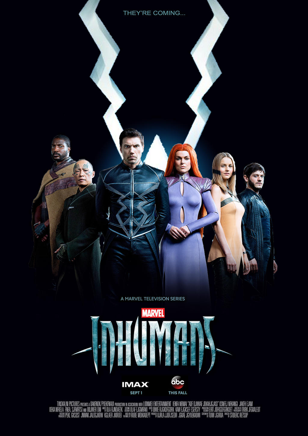 Marvel Inhumans Artwork Poster Wallpapers