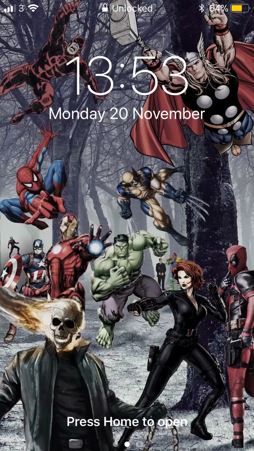 Marvel Iphone Wallpapers