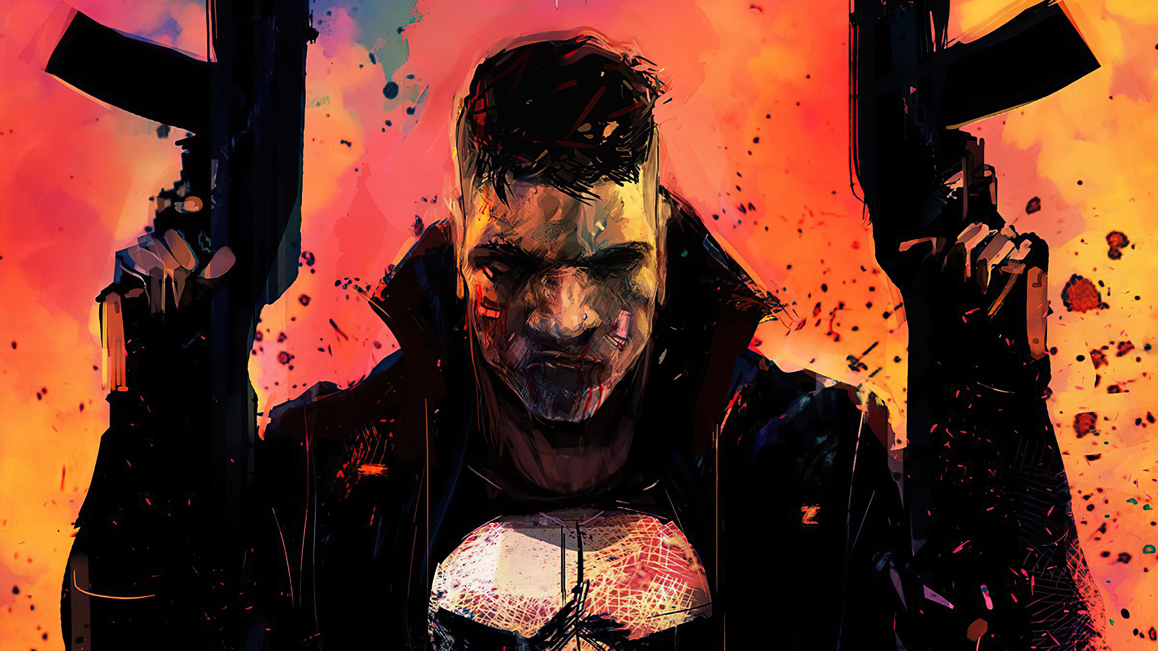 Marvel Punisher Art 2020 Wallpapers