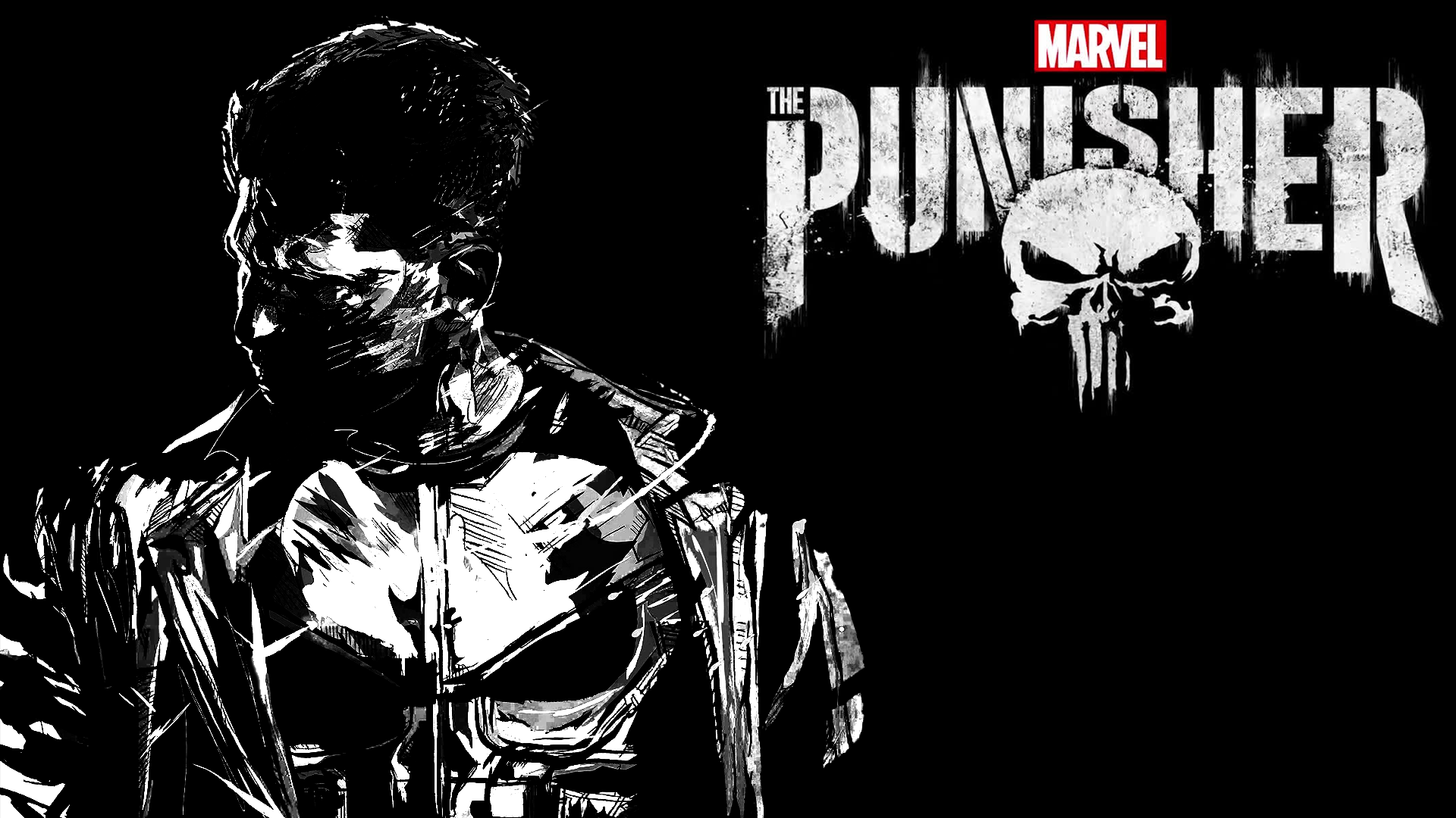 Marvel Punisher Art 2020 Wallpapers