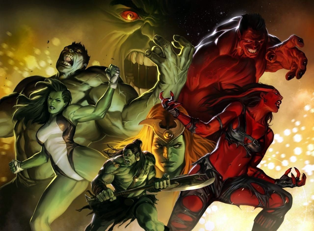 Marvel Red She-Hulk Wallpapers