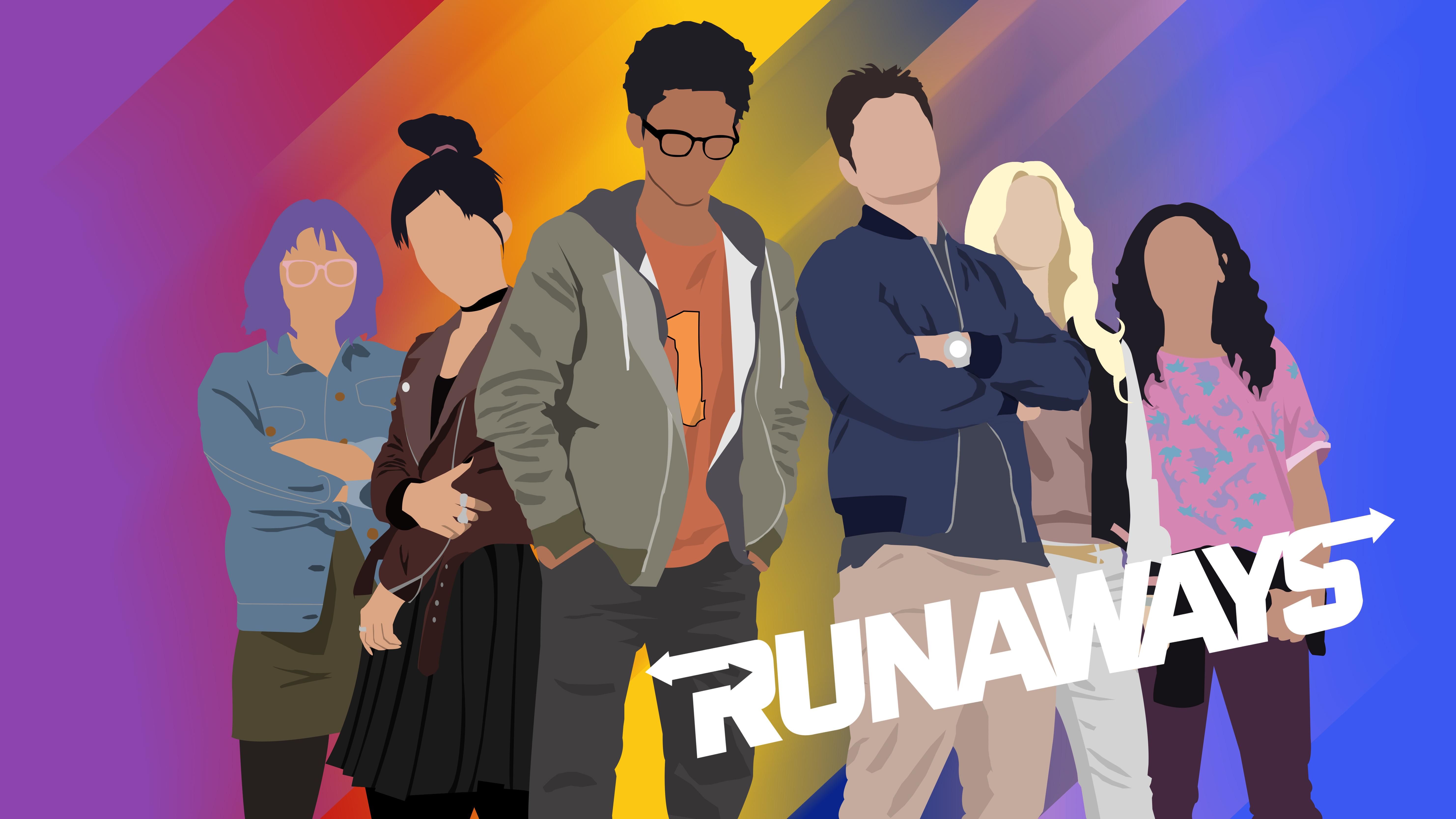 Marvel Runaways Poster Wallpapers