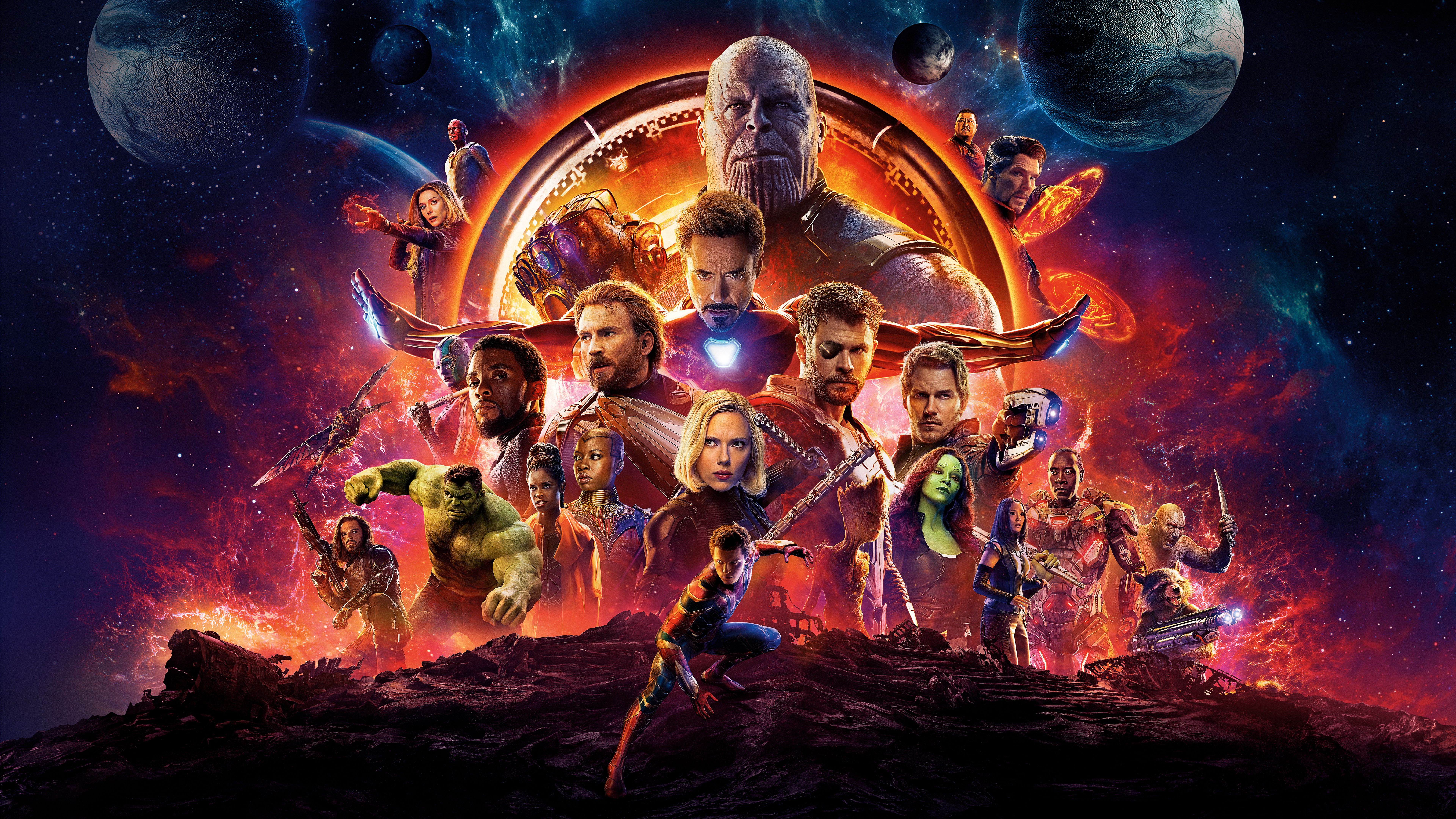 Marvel Studios Avengers Infinity War Wallpapers