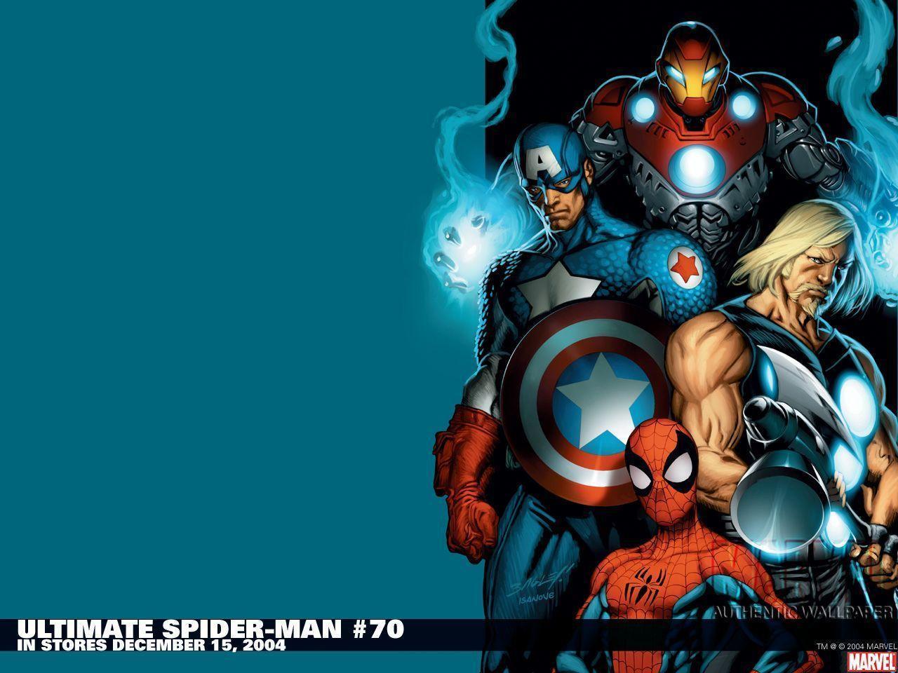 Marvel Superheroes Background