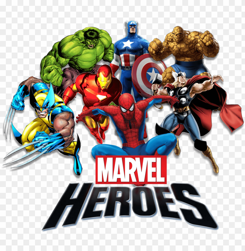 Marvel Superheroes Background