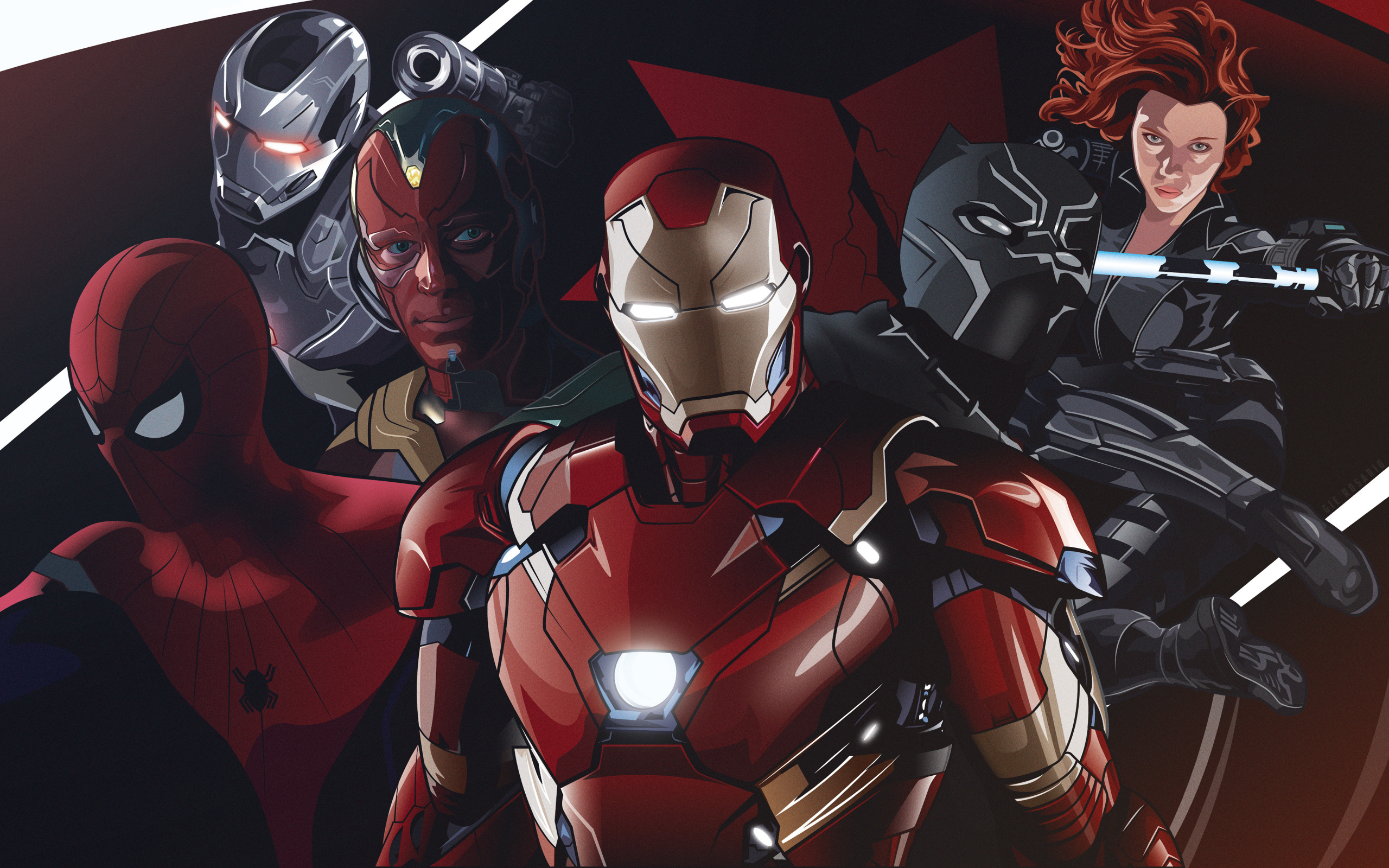 Marvel Superheroes Background