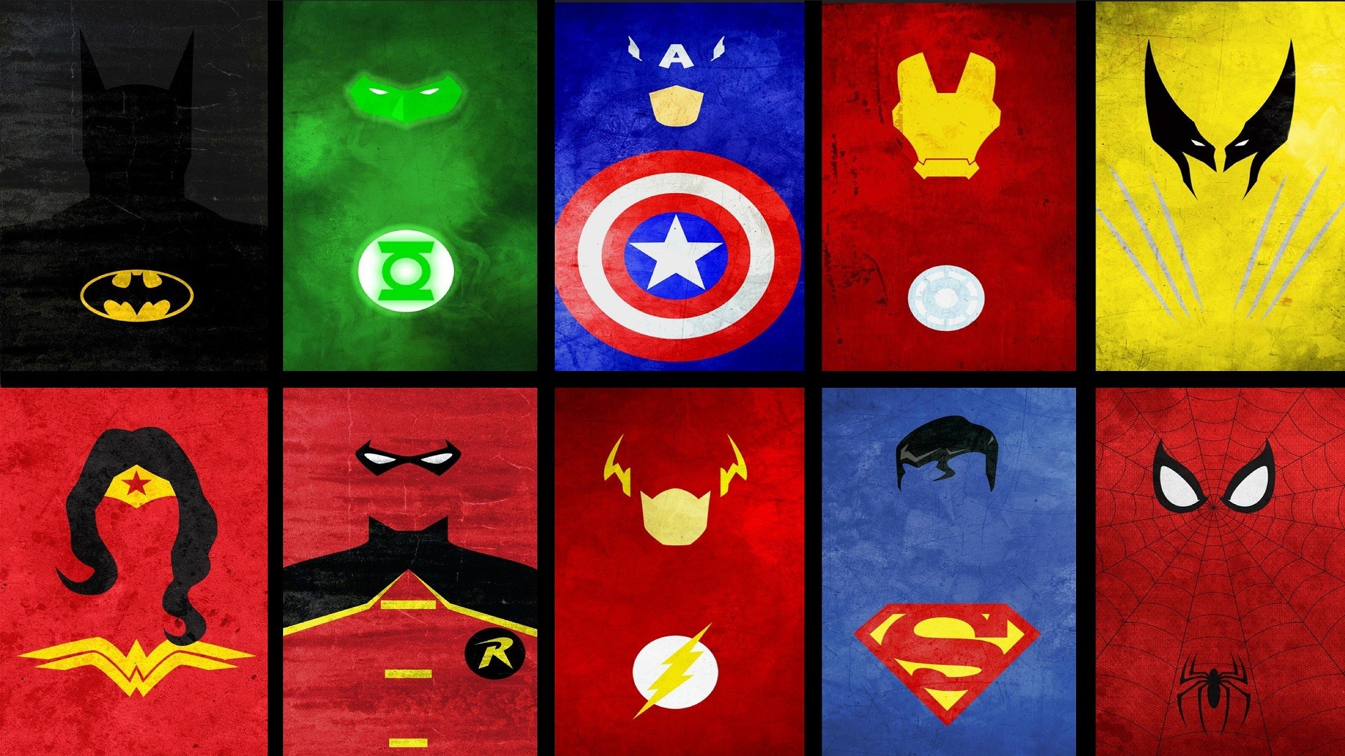 Marvel Superheroes Background