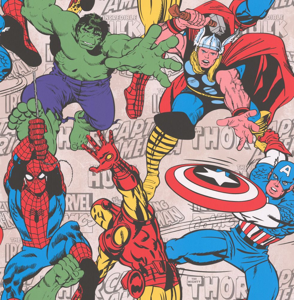 Marvel Superheroes Background