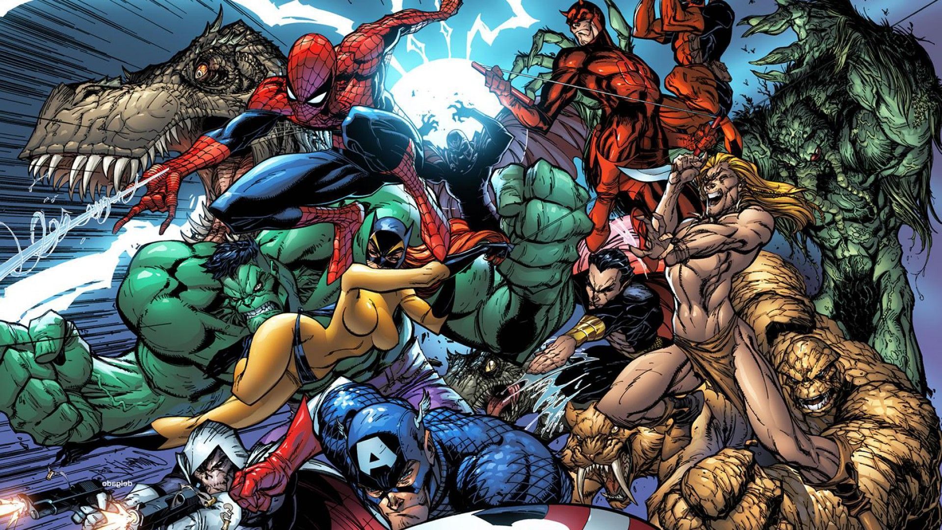 Marvel Universe 1920X1080 Wallpapers